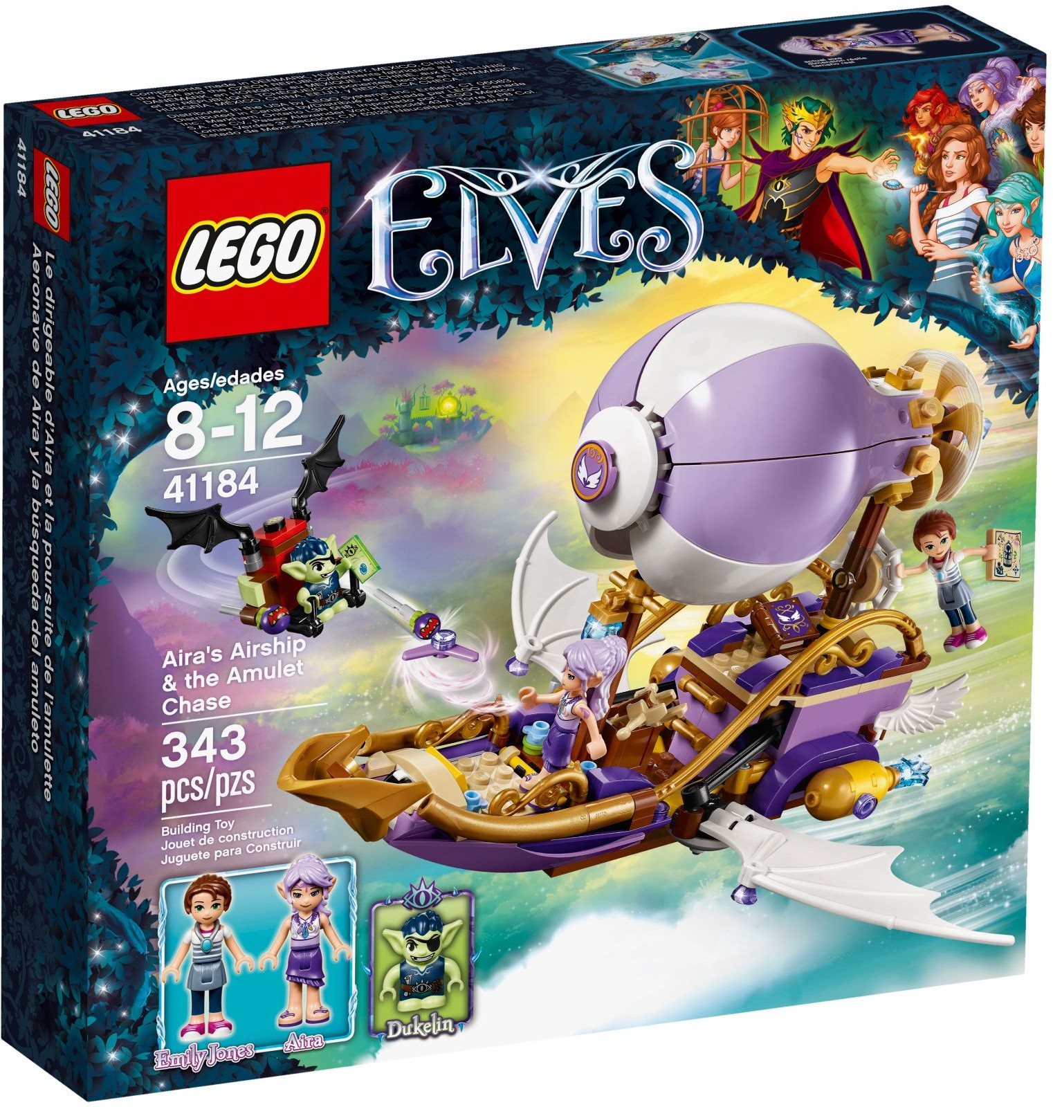 41184_alt1 Lego 41184 - Elves: Aira's Airship & the Amulet Chase