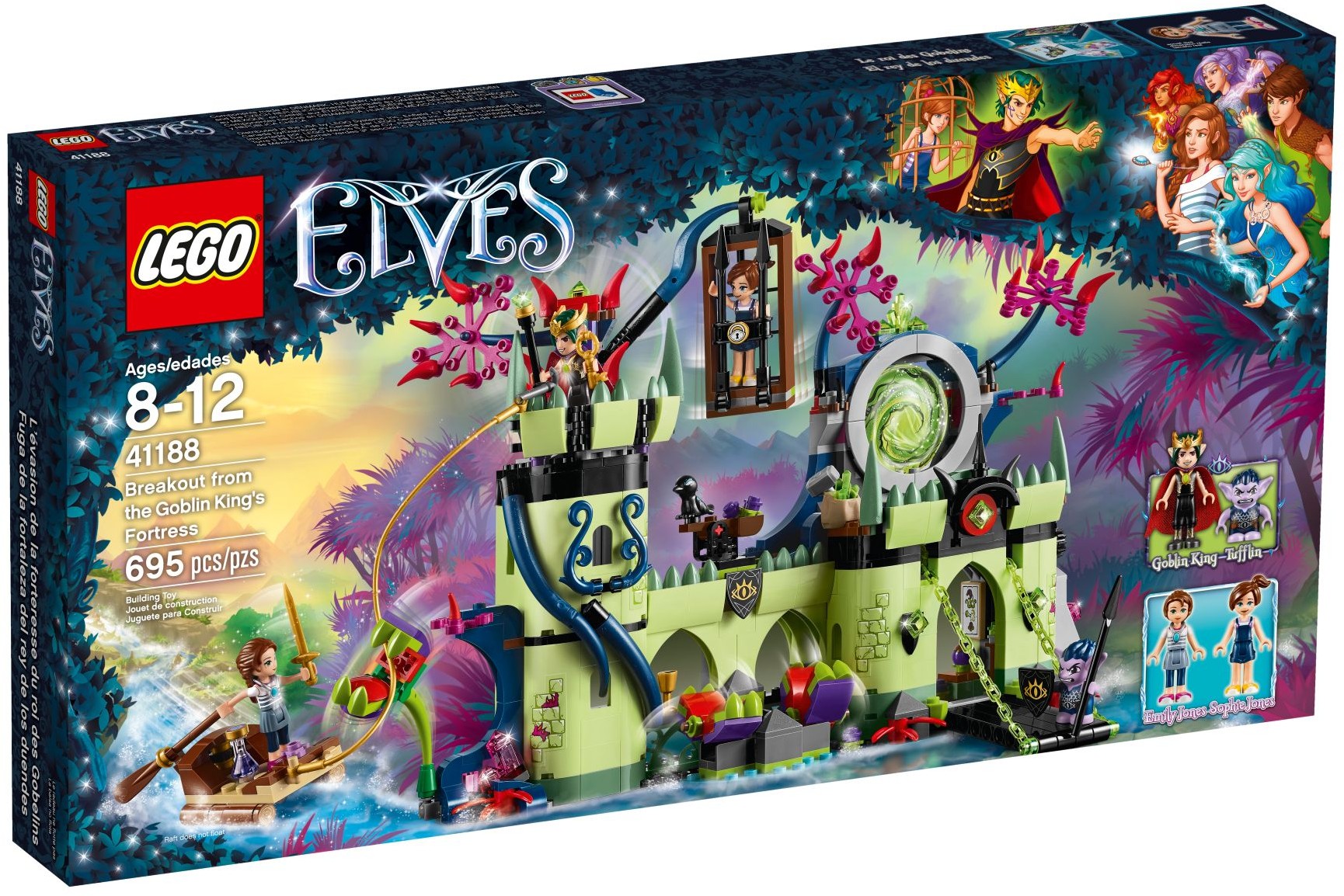 41188_alt1 Lego 41188 - Elves: Breakout from the Goblin King's Fortress