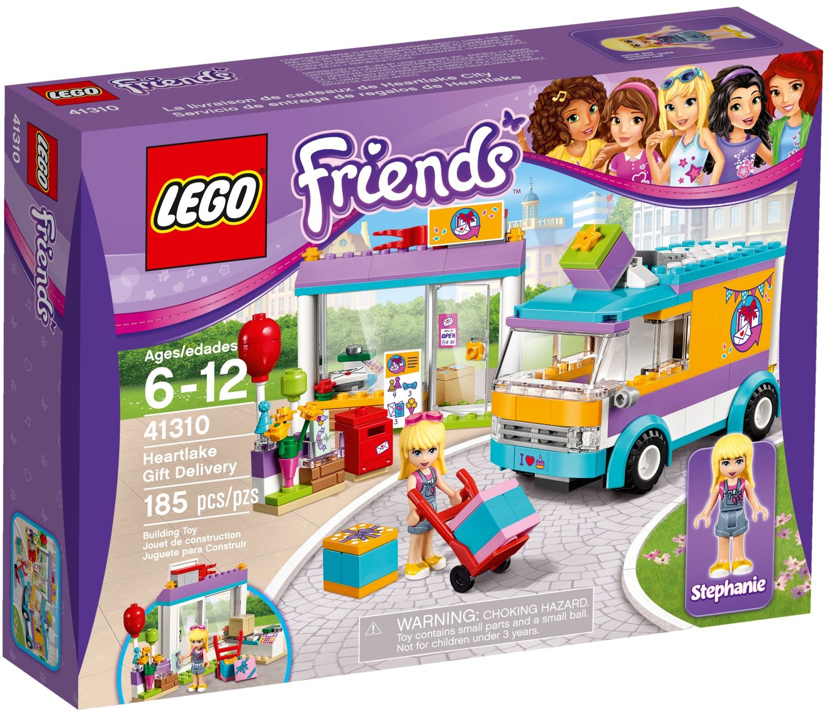 41310_alt1 Lego 41310 - Friends: Heartlake Gift Delivery