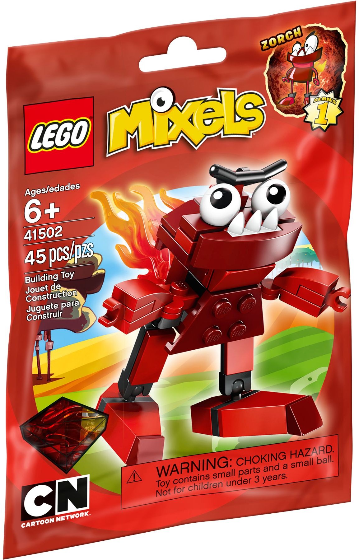 41502_alt1 Lego 41502 - Mixels: Series 1: Zorch