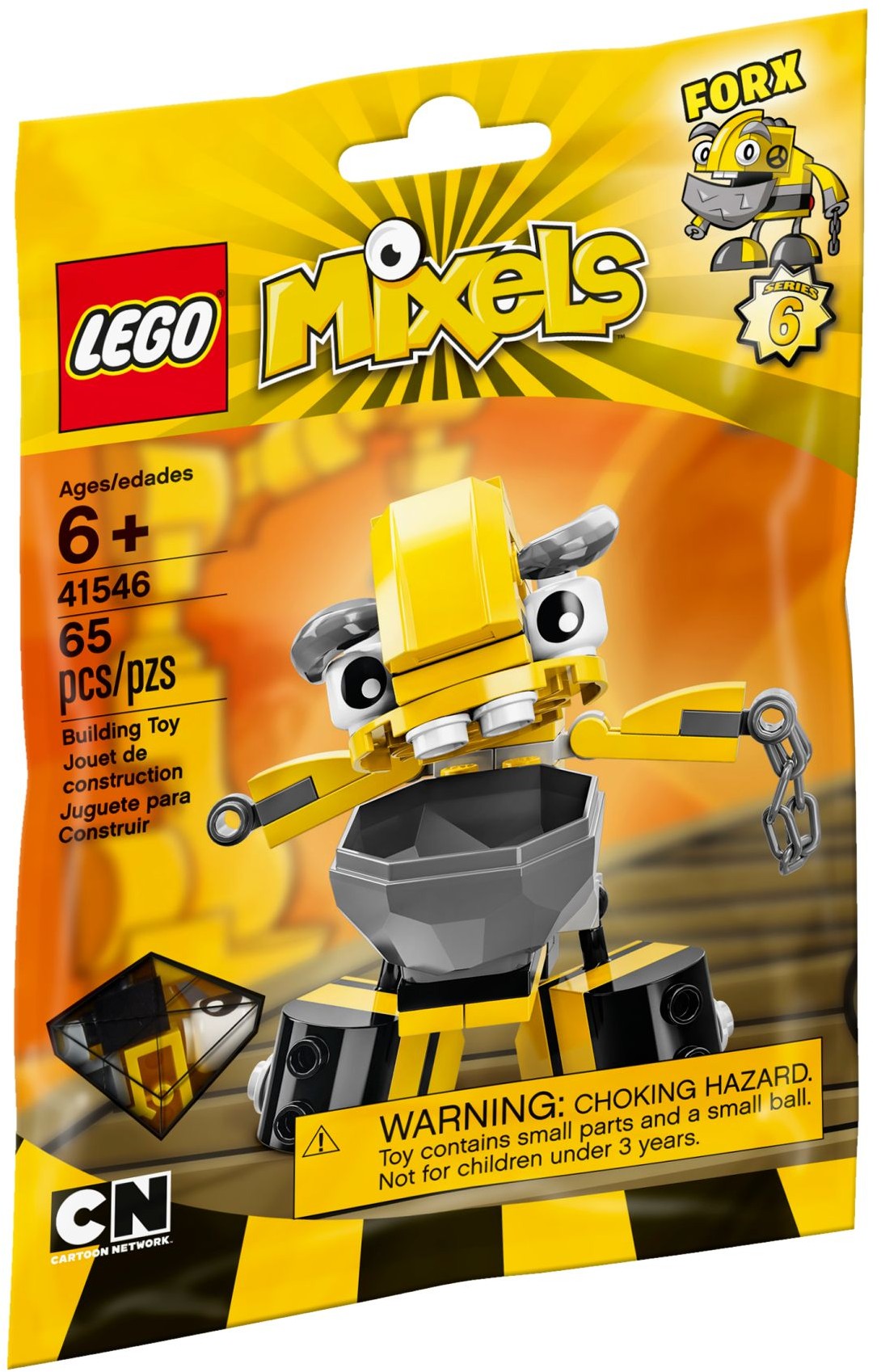 41546_alt1 Lego 41546 - Mixels: Series 6: Forx