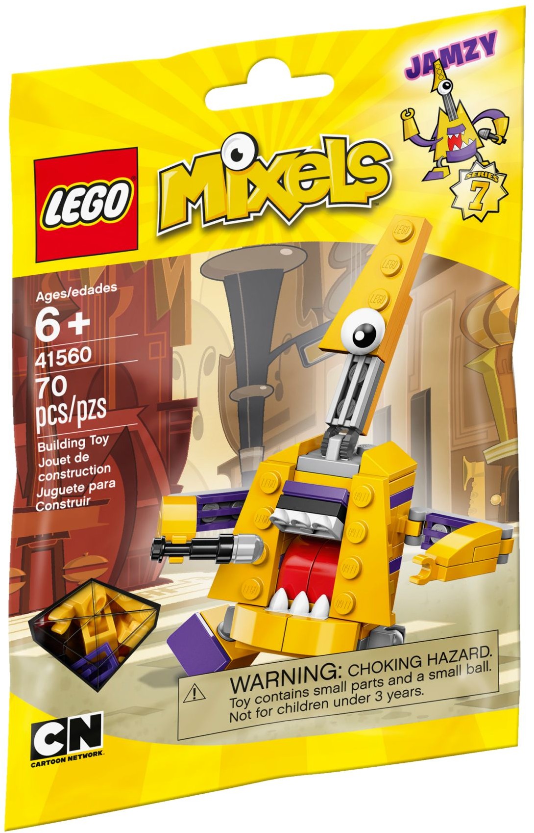 41560_alt1 Lego 41560 - Mixels: Series 7: Jamzy
