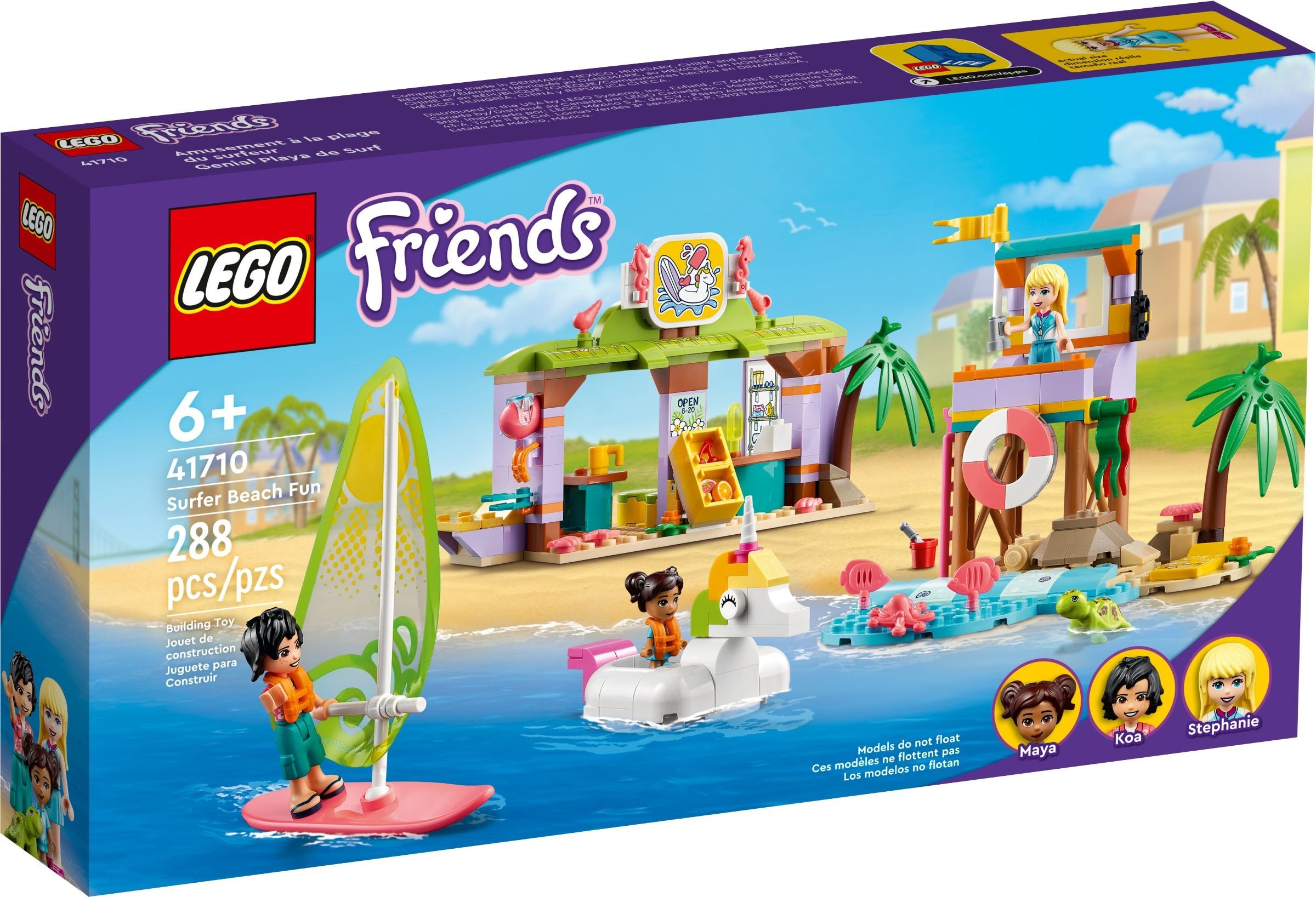 41710_alt1 Lego 41710 - Friends: Surfer Beach Fun