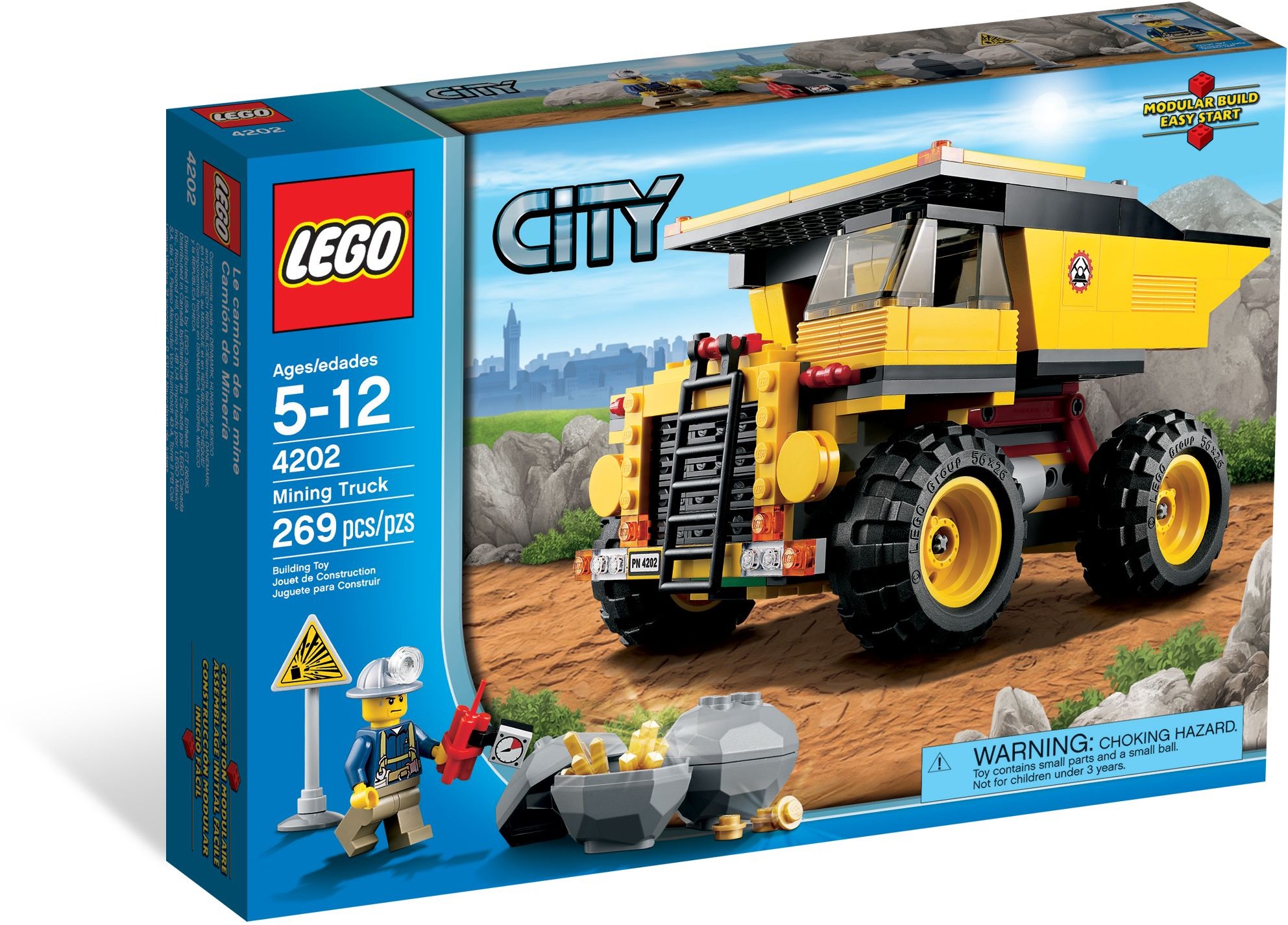 4202_alt1 Lego 4202 - City: Mining Truck