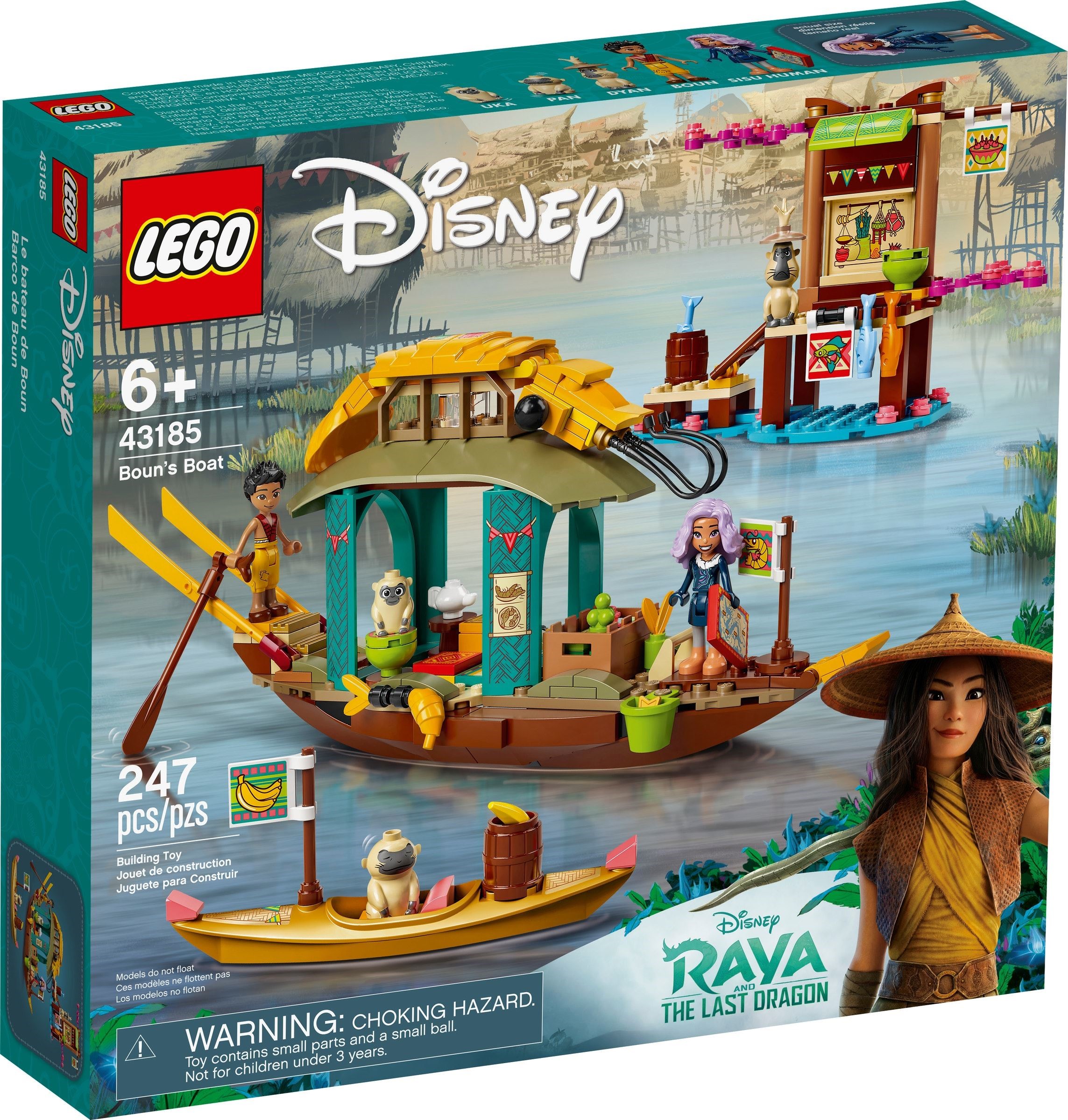 43185_alt1 Lego 43185 - Disney: Boun's Boat