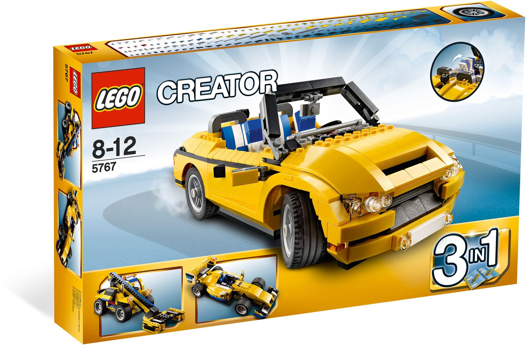 5767_alt1 Lego 5767 - Creator: Cool Cruiser