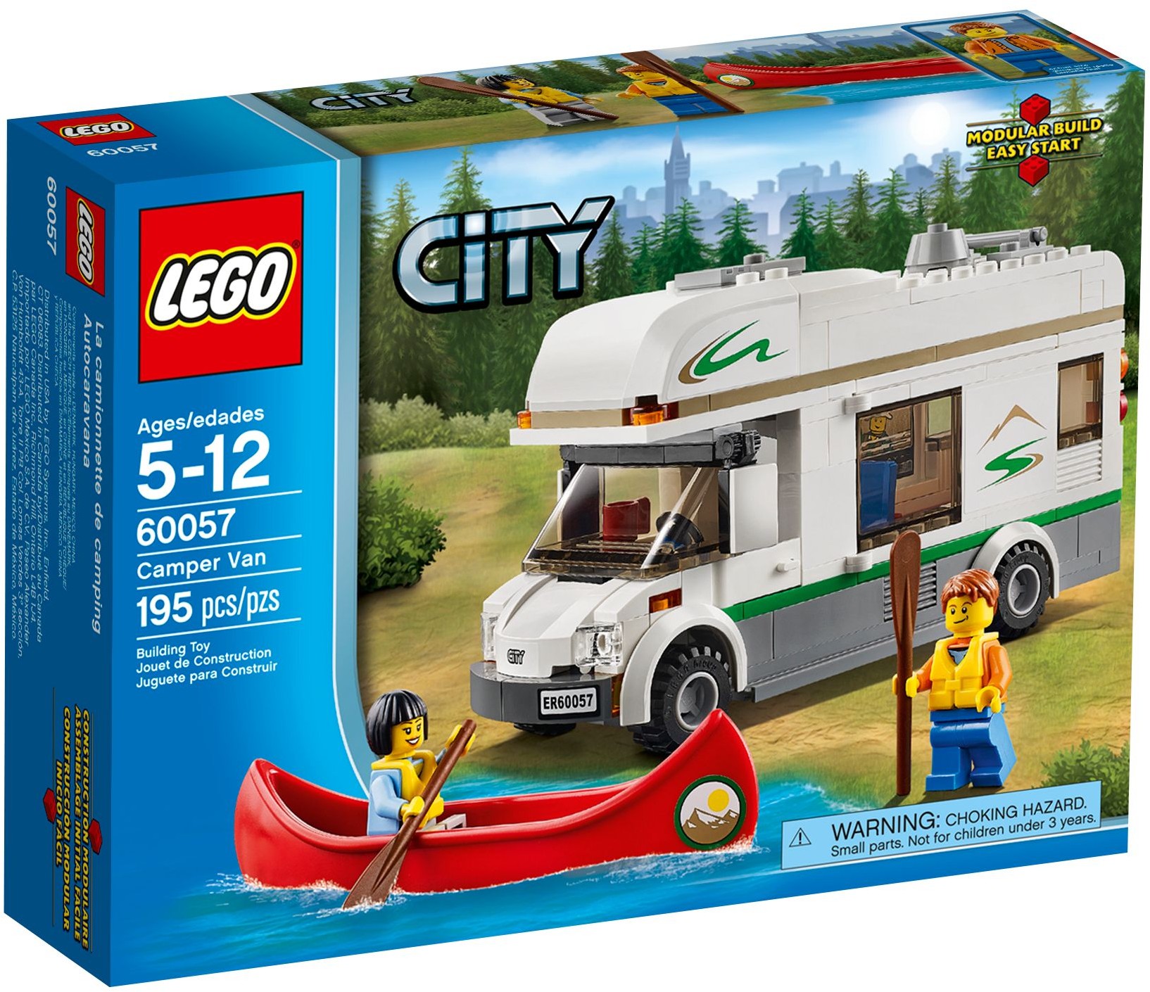 60057_alt1 Lego 60057 - City: Camper Van