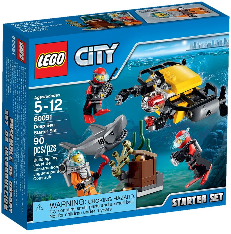 60091_alt1 Lego 60091 - City: Deep Sea Starter Set