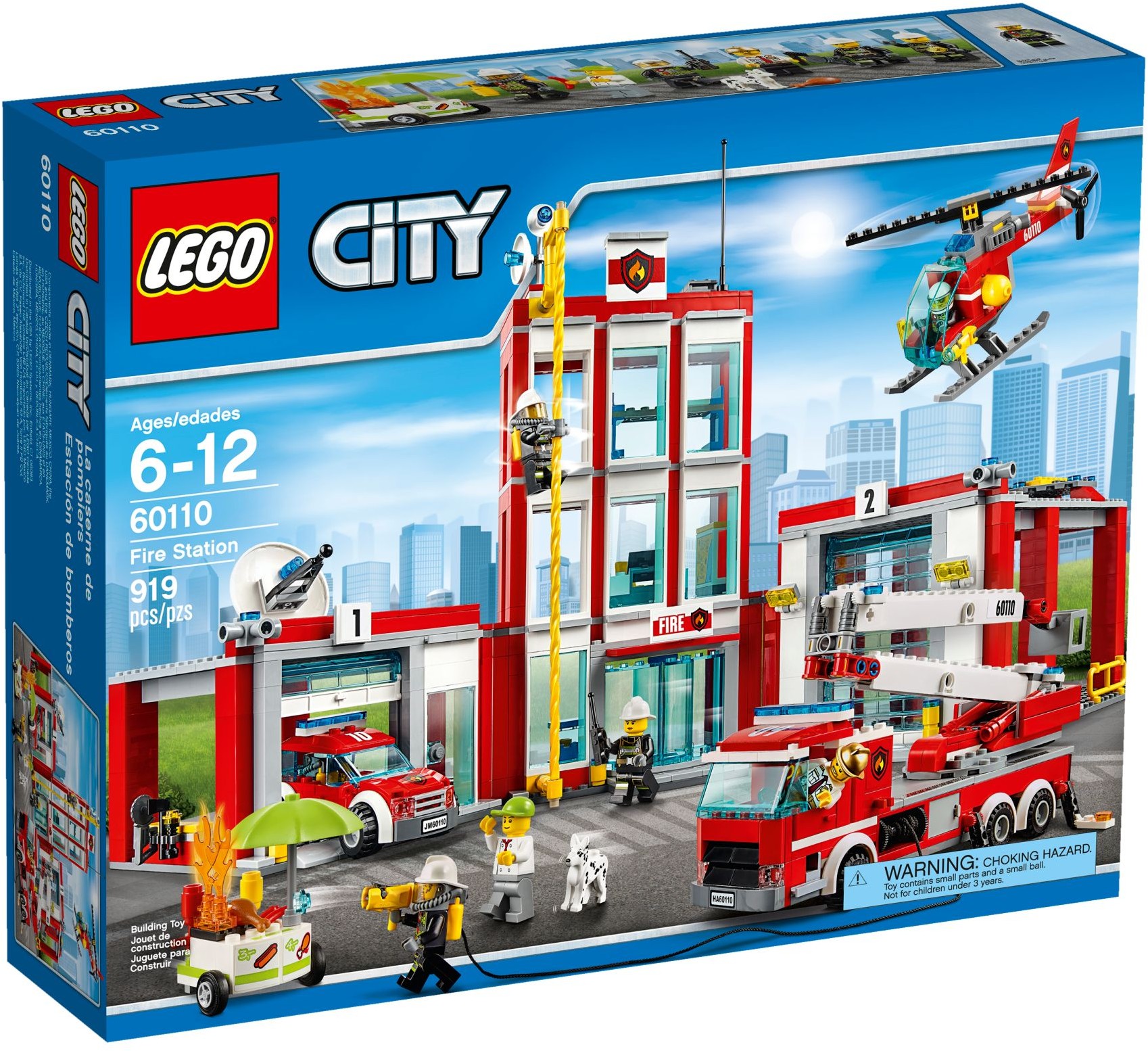 60110_alt1 Lego 60110 - City: Fire Station