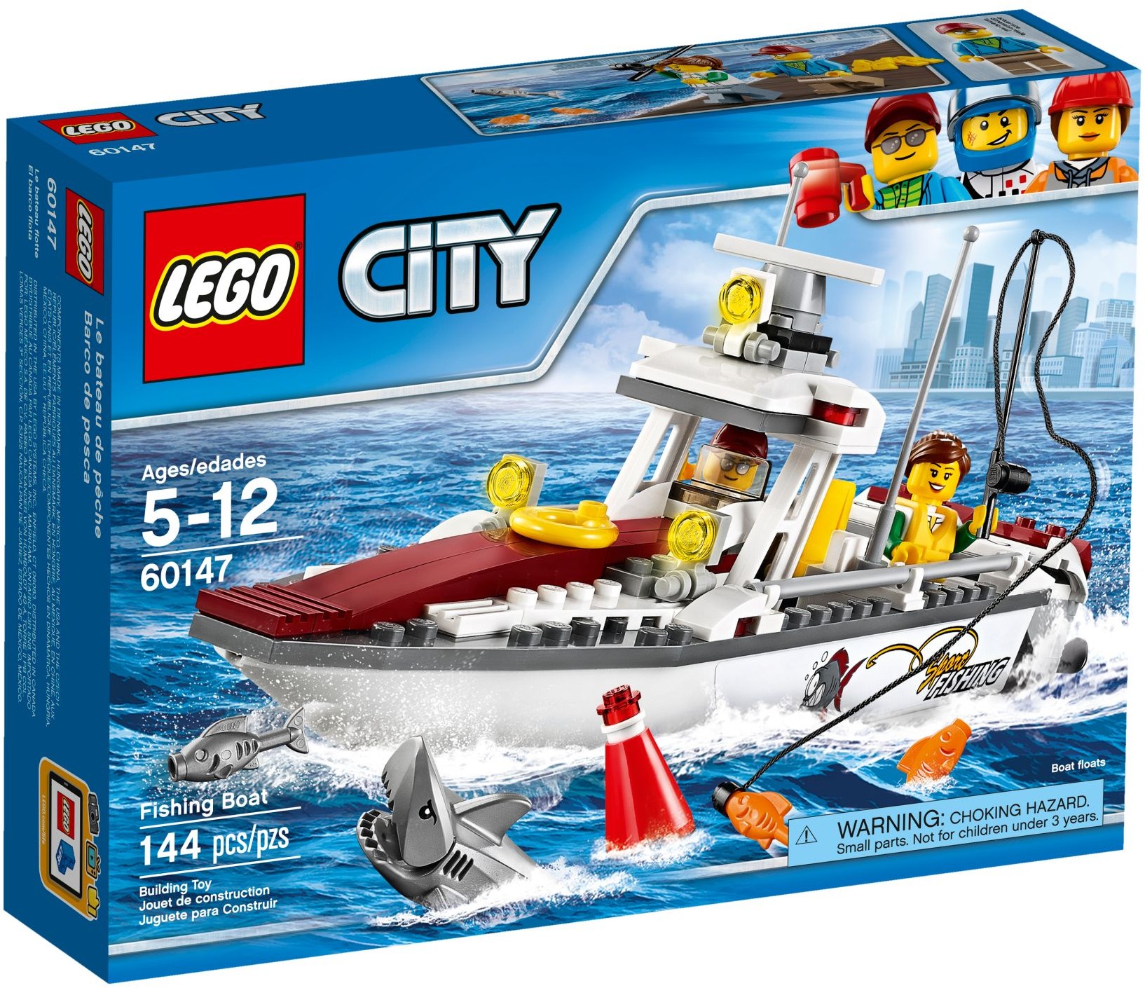 60147_alt1 Lego 60147 - City: Fishing Boat