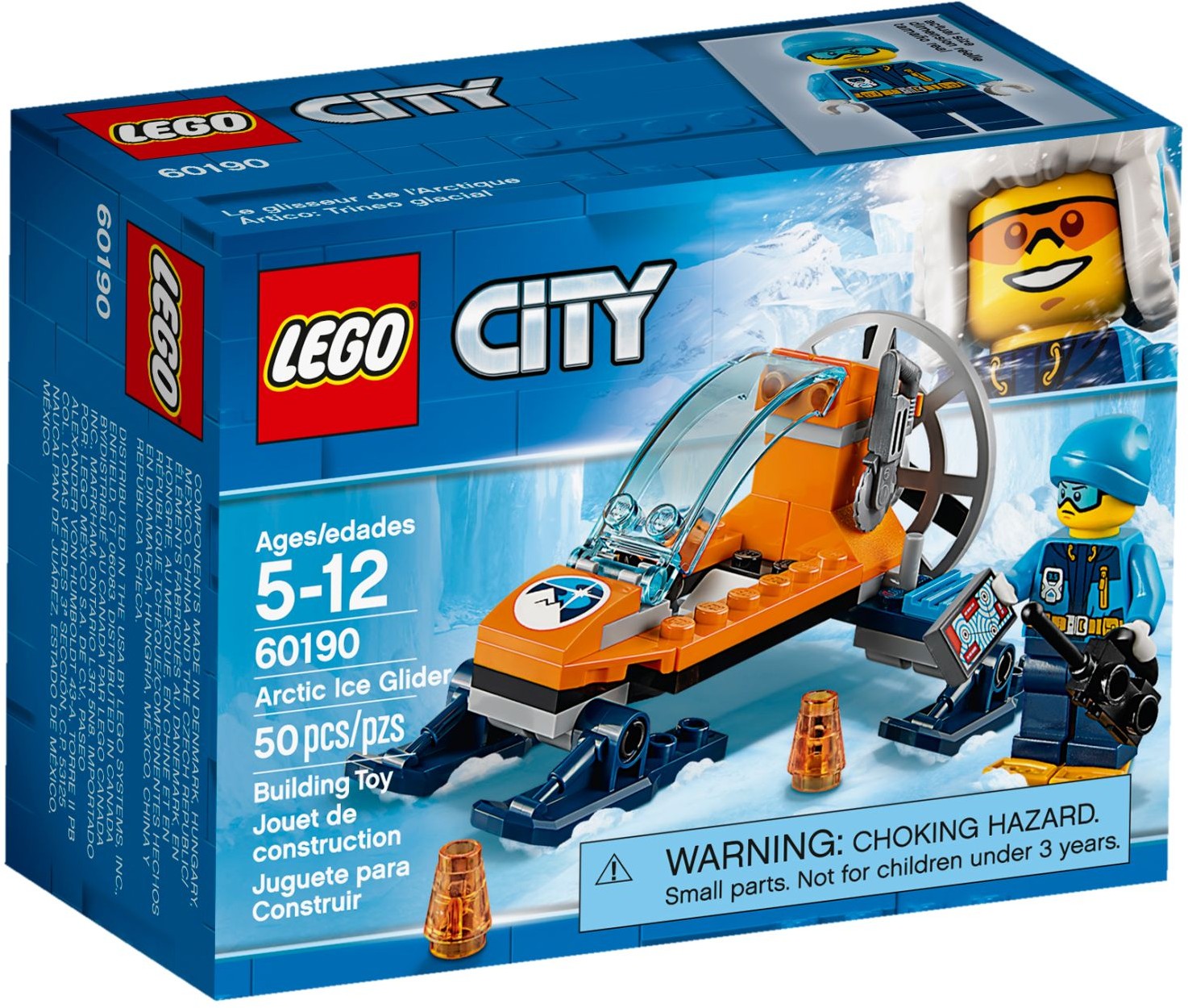 60190_alt1 Lego 60190 - City: Arctic Ice Glider