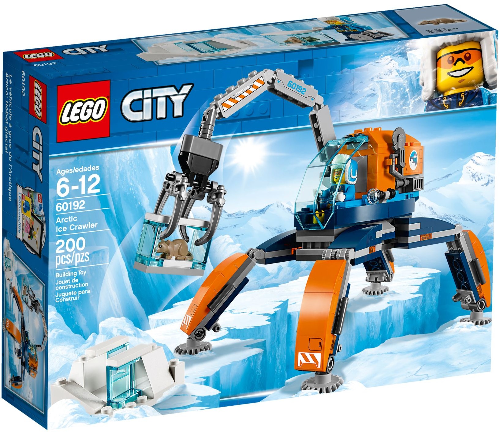 60192_alt1 Lego 60192 - City: Arctic Ice Crawler
