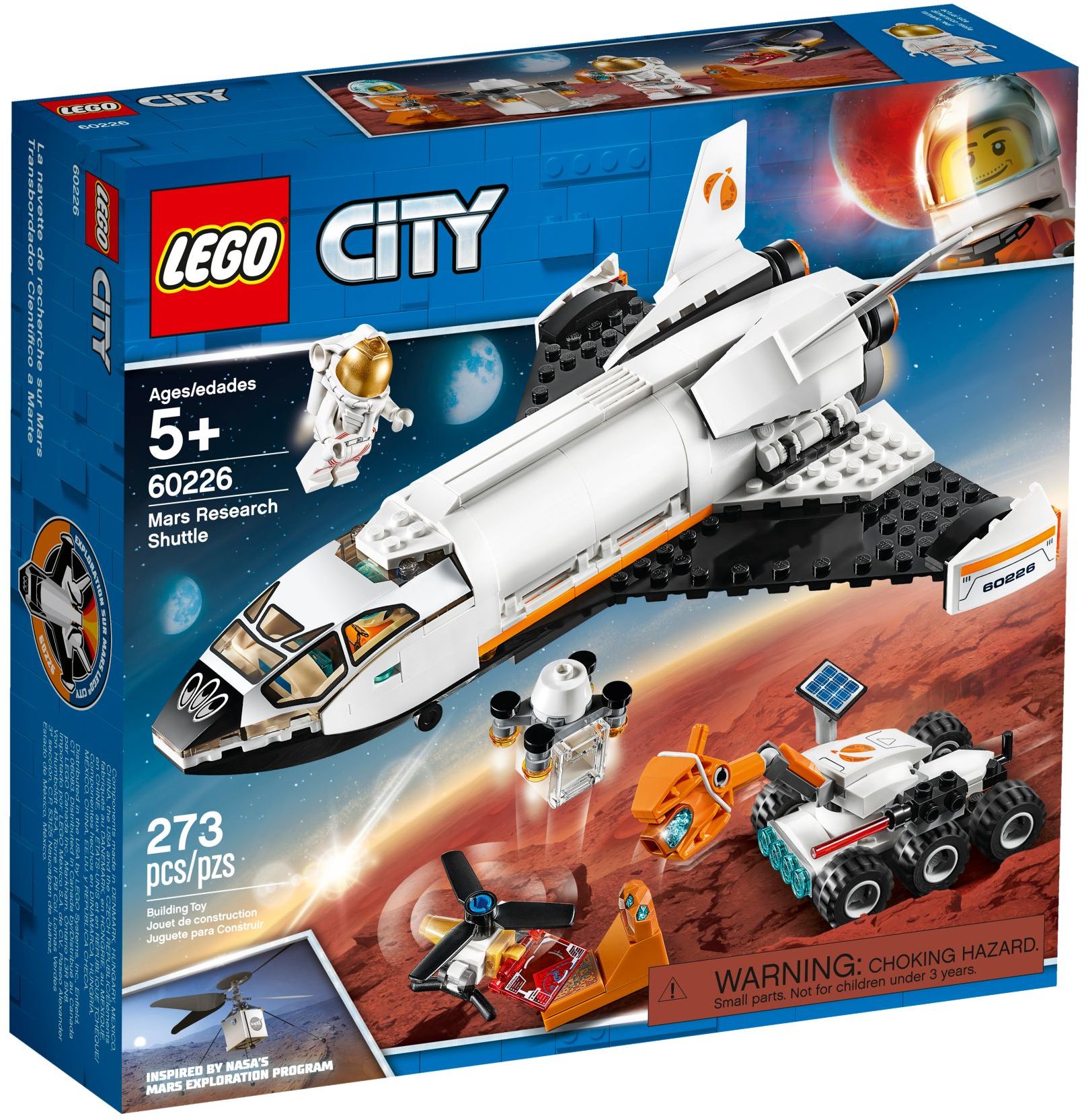 60226_alt1 Lego 60226 - City: Mars Research Shuttle