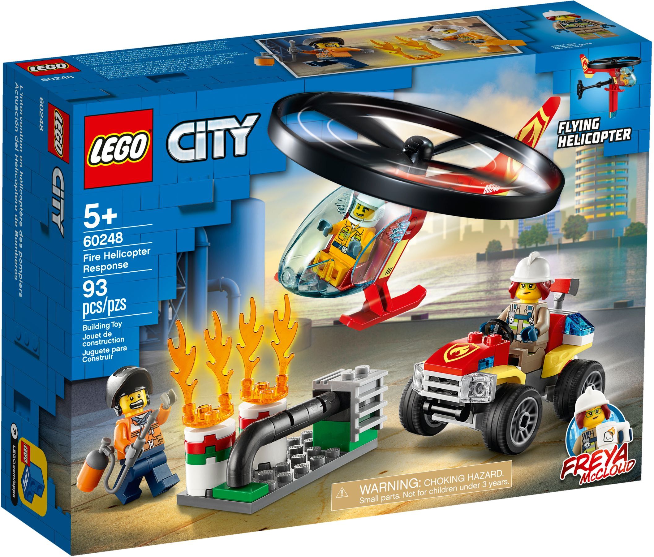 60248_alt1 Lego 60248 - City: Fire Helicopter Response
