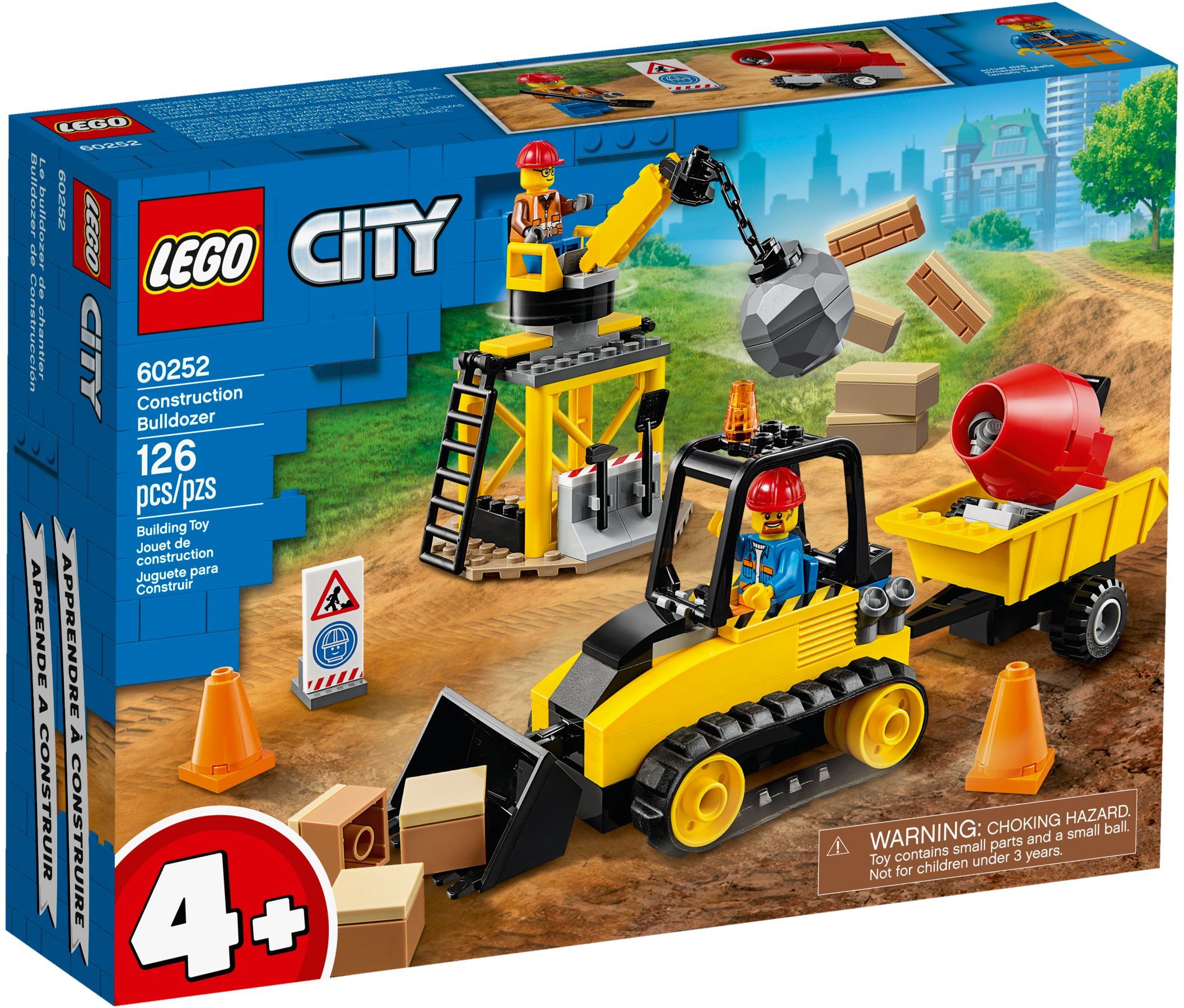 60252_alt1 Lego 60252 - City: Construction Bulldozer