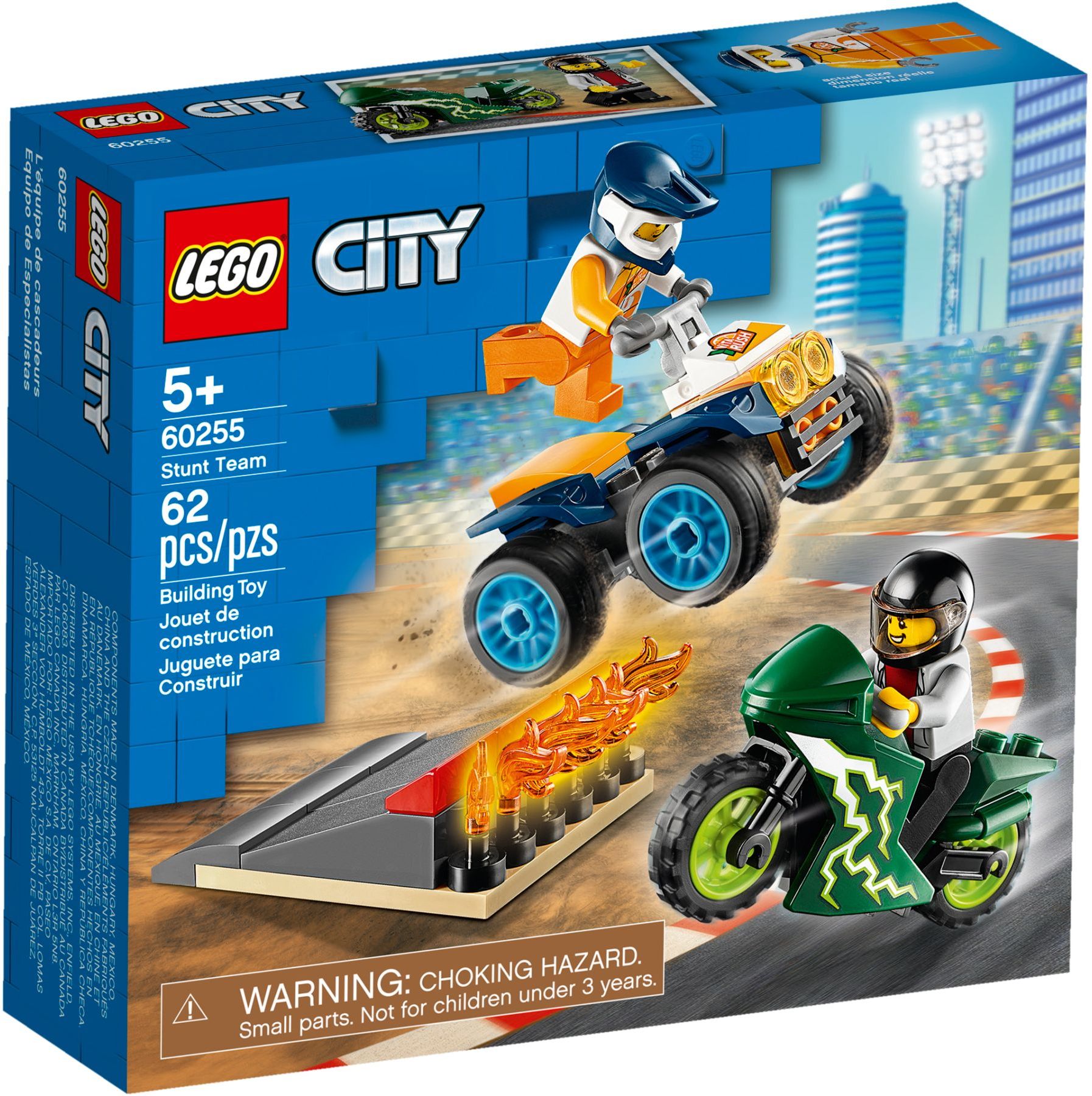 60255_alt1 Lego 60255 - City: Stunt Team