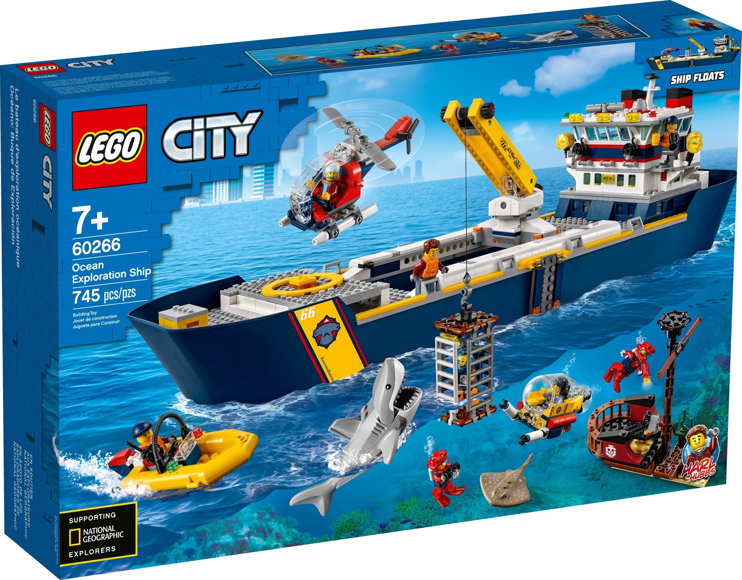 60266_alt1 Lego 60266 - City: Ocean Exploration Ship