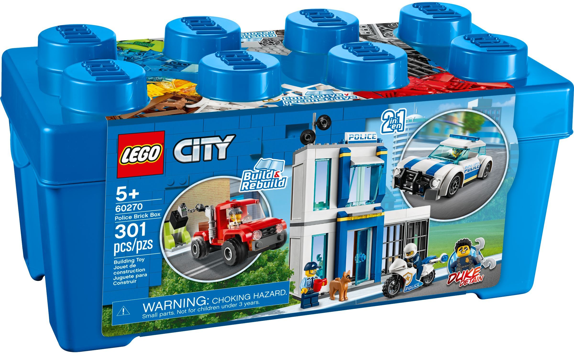60270_alt1 Lego 60270 - City: Police Brick Box