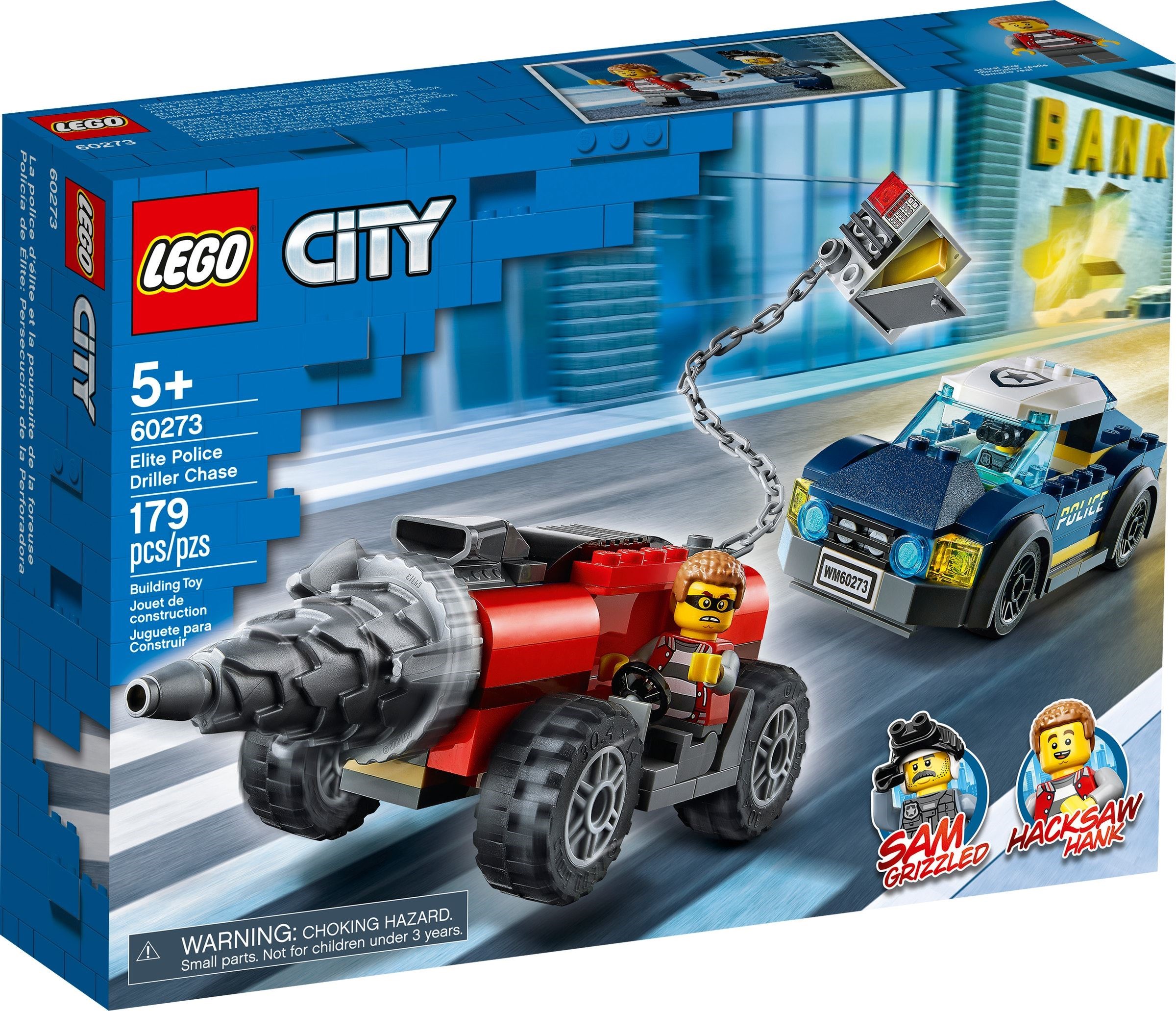60273_alt1 Lego 60273 - City: Elite Police Driller Chase