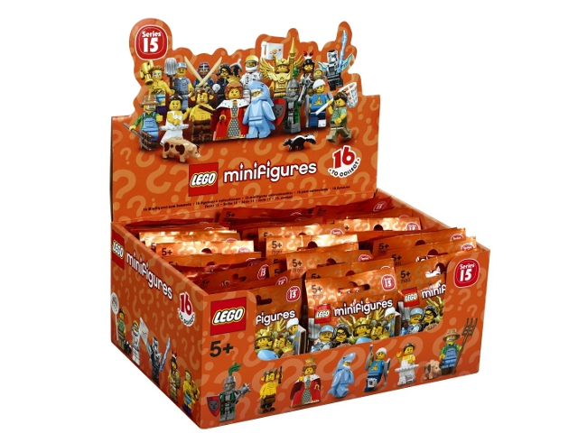 6138959 6138959 - Collectable Minifigures: LEGO Minifigures - Series 15 - Sealed Box - Afbeelding 1