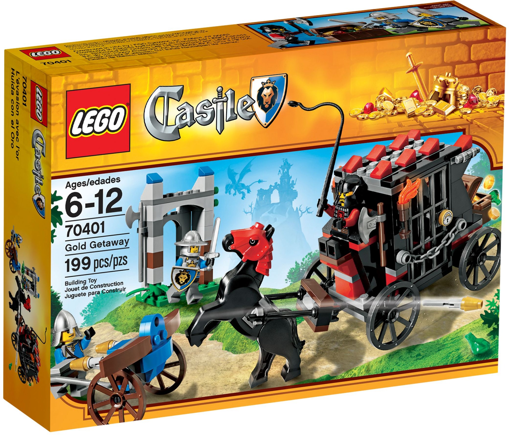 70401_alt1 Lego 70401 - Castle: Gold Getaway
