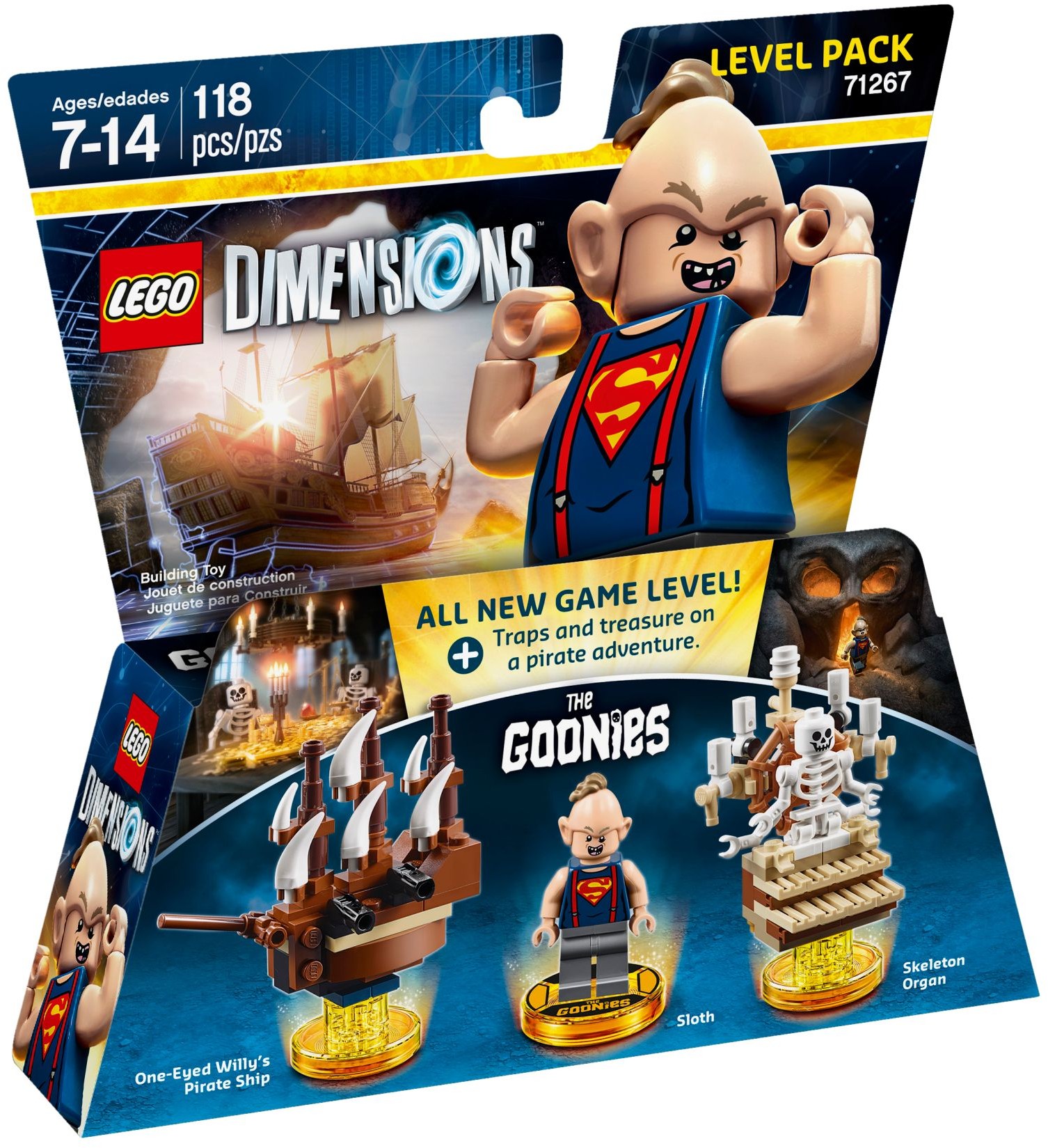 71267_alt1 Lego 71267 - Dimensions: The Goonies Level Pack