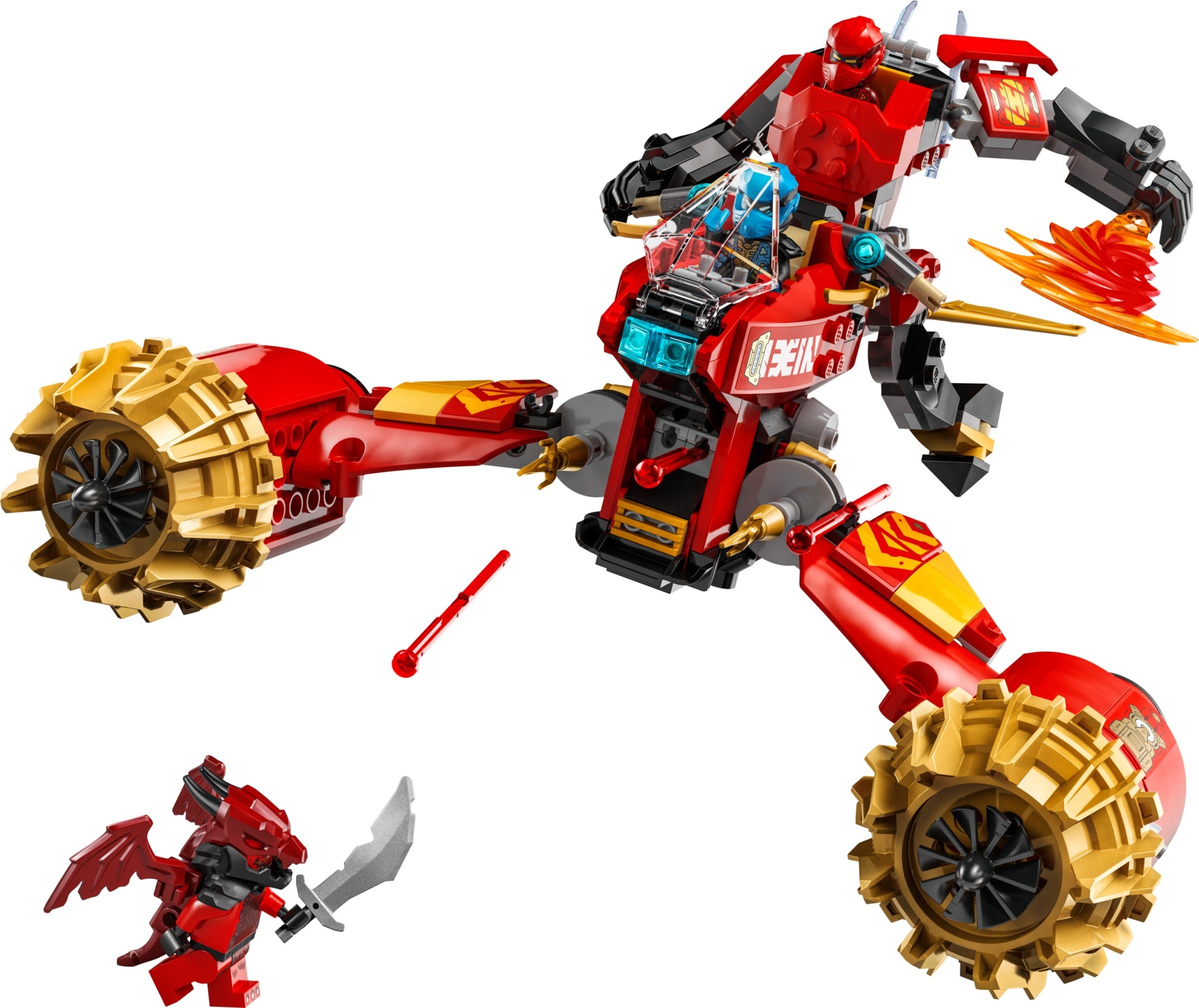 71830 71830 - Ninjago: Kai's Mech Storm Rider - Afbeelding 1