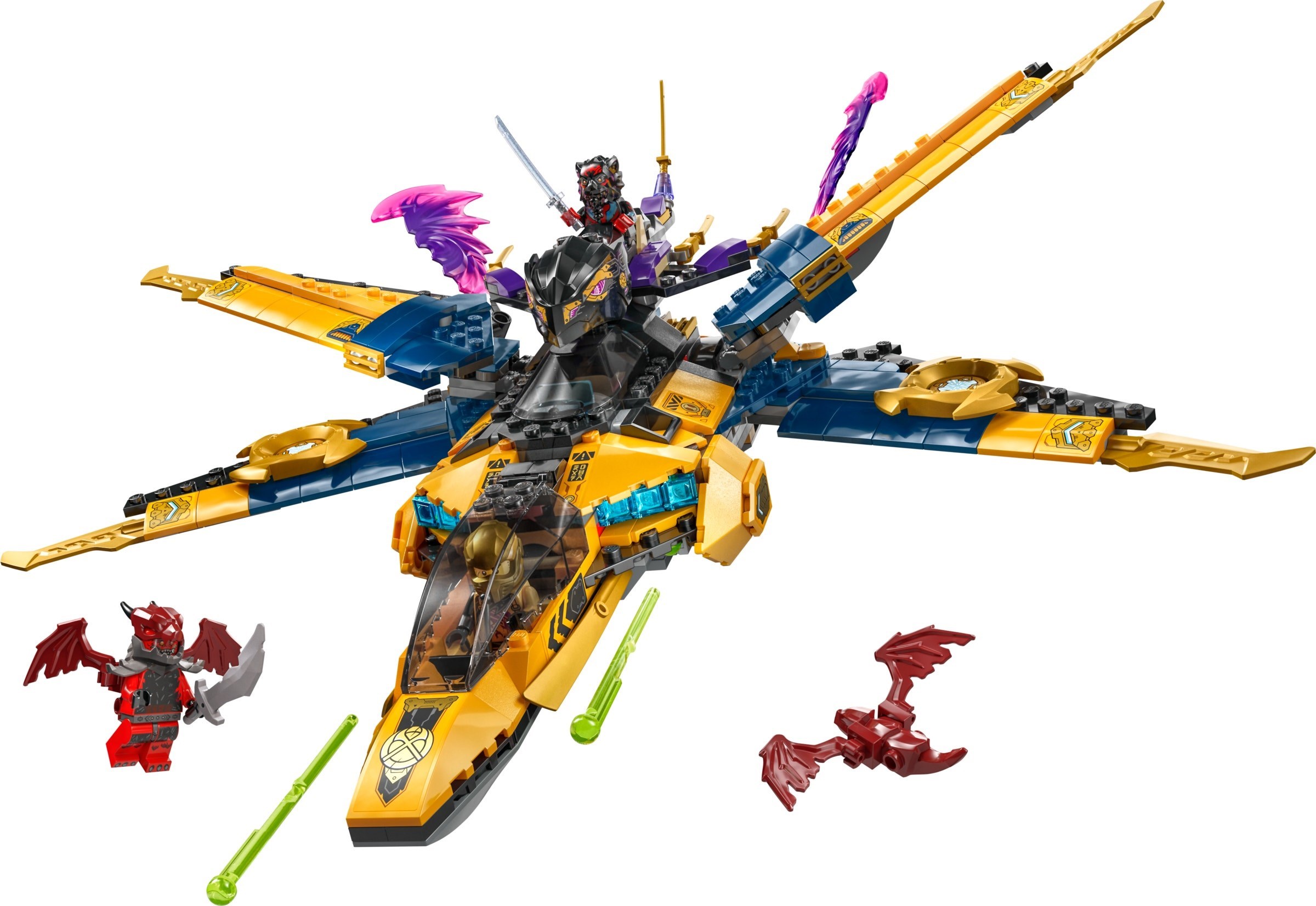 71833 71833 - Ninjago: Ras and Arin's Super Storm Jet - Afbeelding 1