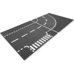 7281 - City: T-Junction & Curved Road Plates