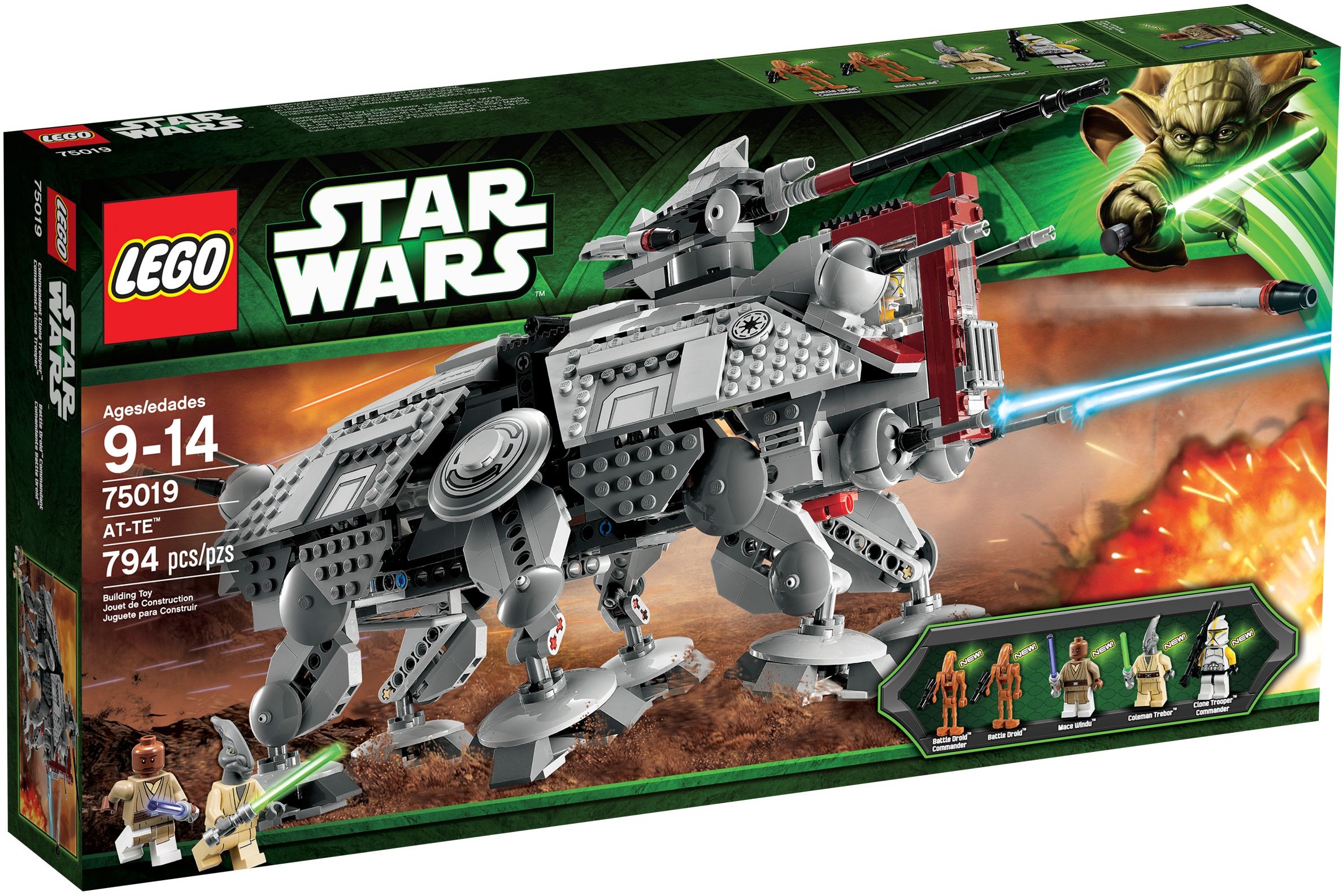 75019_alt1 Lego 75019 - Star Wars: AT-TE