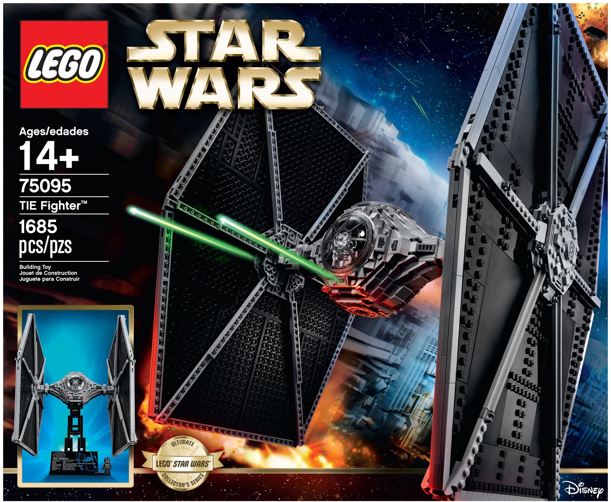 75095_alt1 Lego 75095 - Star Wars: Tie Fighter