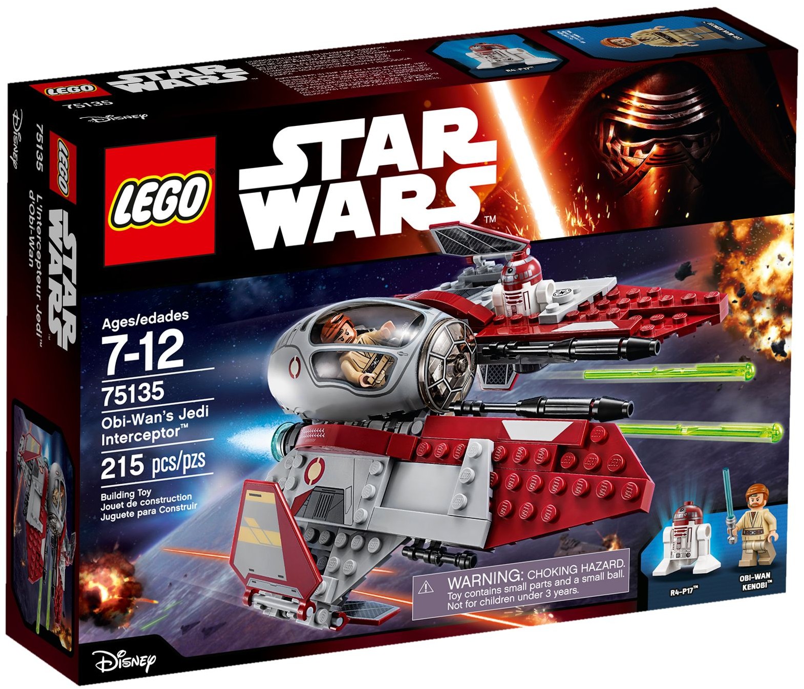 75135_alt1 Lego 75135 - Star Wars: Obi-Wan's Jedi Interceptor