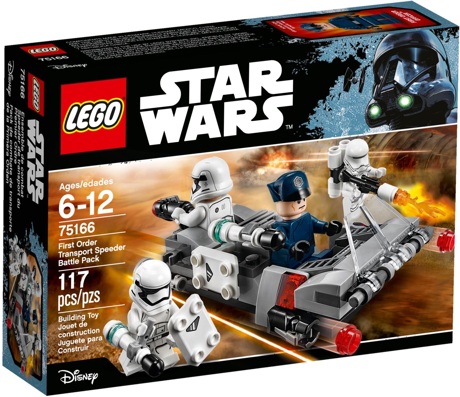 75166_alt1 Lego 75166 - Star Wars: First Order Transport Speeder Battle Pack