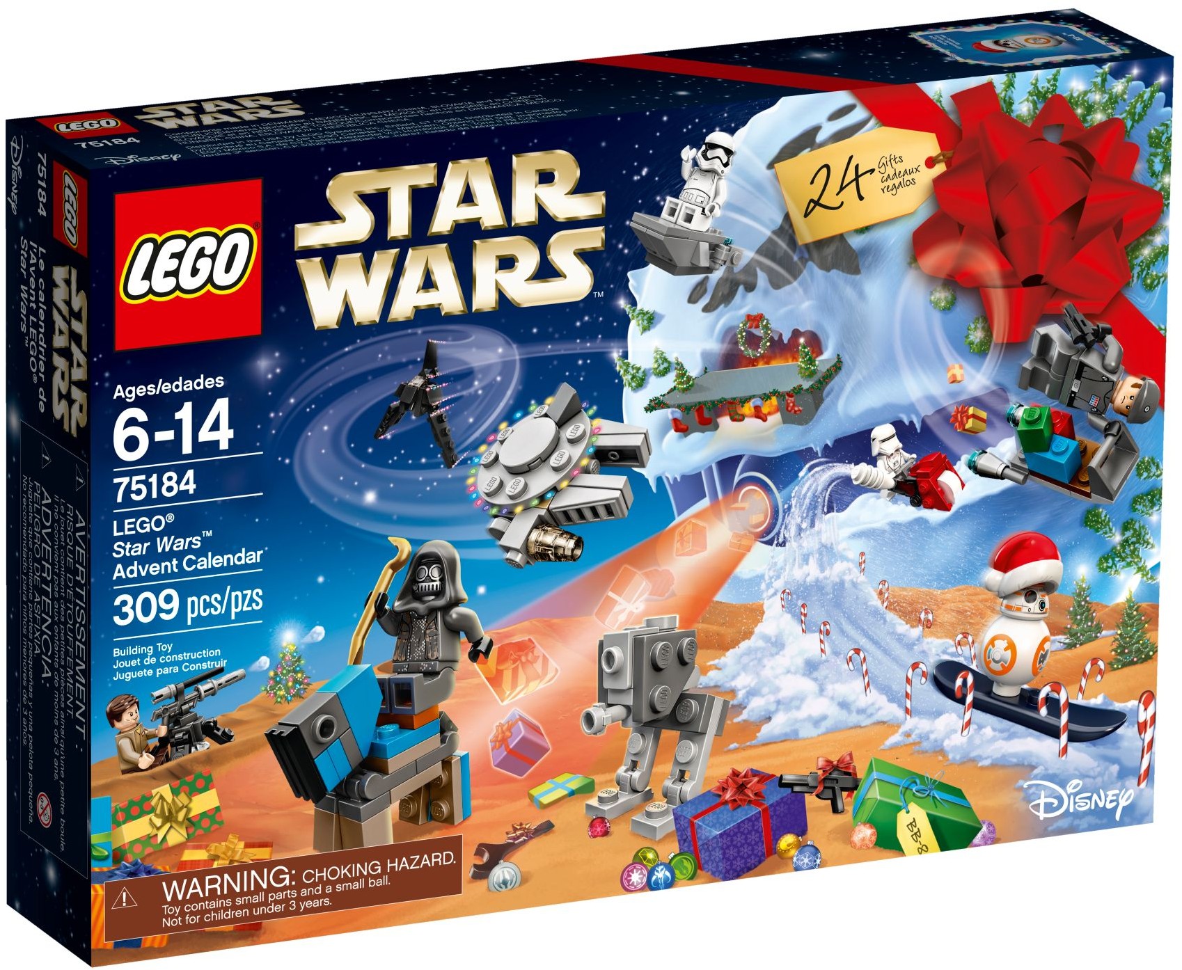 75184_alt1 Lego 75184 - Star Wars: Star Wars Advent Calendar 2017