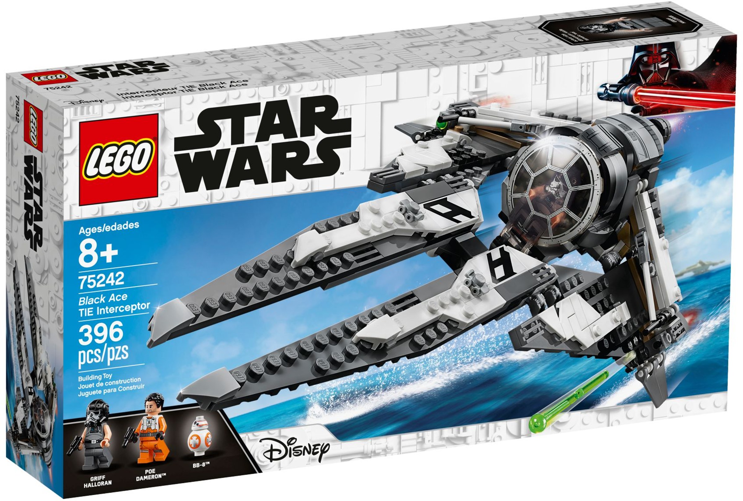 75242_alt1 Lego 75242 - Star Wars: Black Ace TIE Interceptor