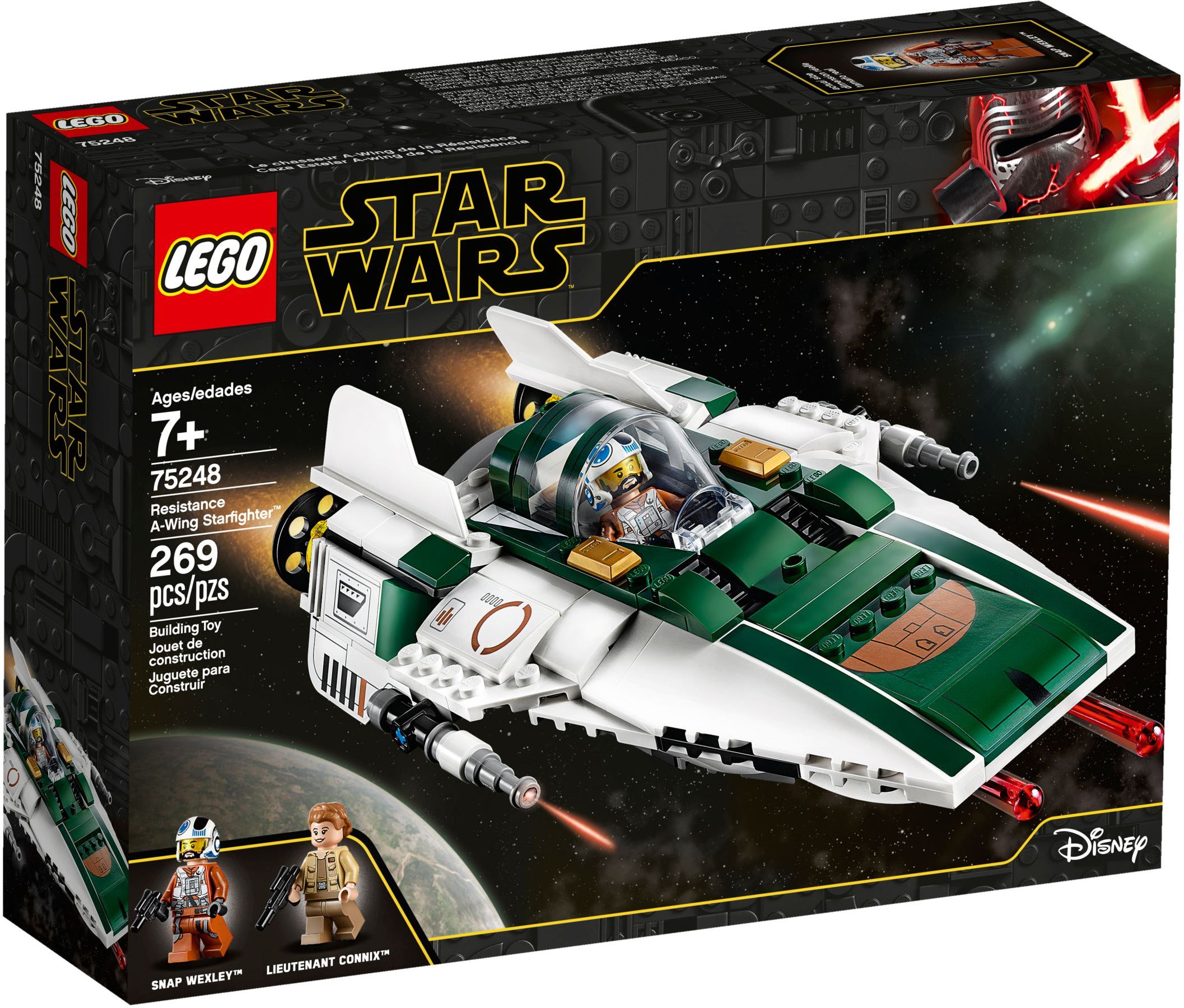 75248_alt1 Lego 75248 - Star Wars: Resistance A-wing Starfighter