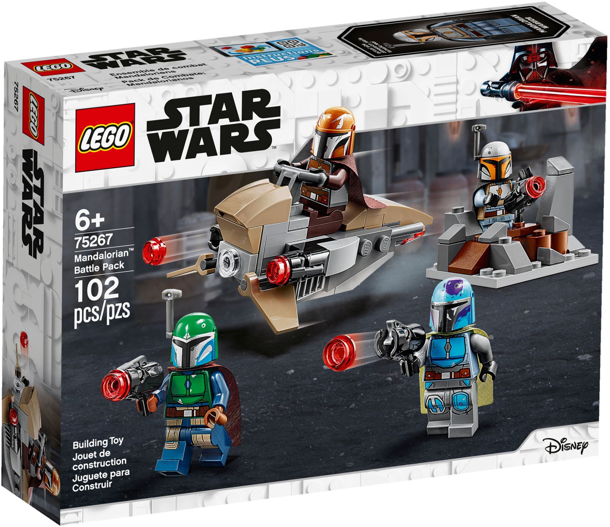 75267_alt1 Lego 75267 - Star Wars: Mandalorian Battle Pack
