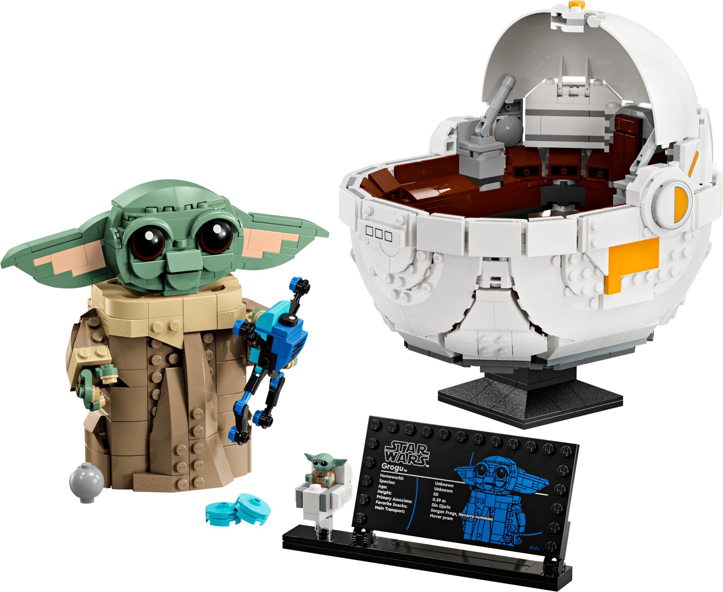 75403 Lego 75403 - Star Wars: Grogu with Hover Pram