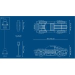 75884 - Speed Champions: 1968 Ford Mustang Fastback - Afbeelding 2