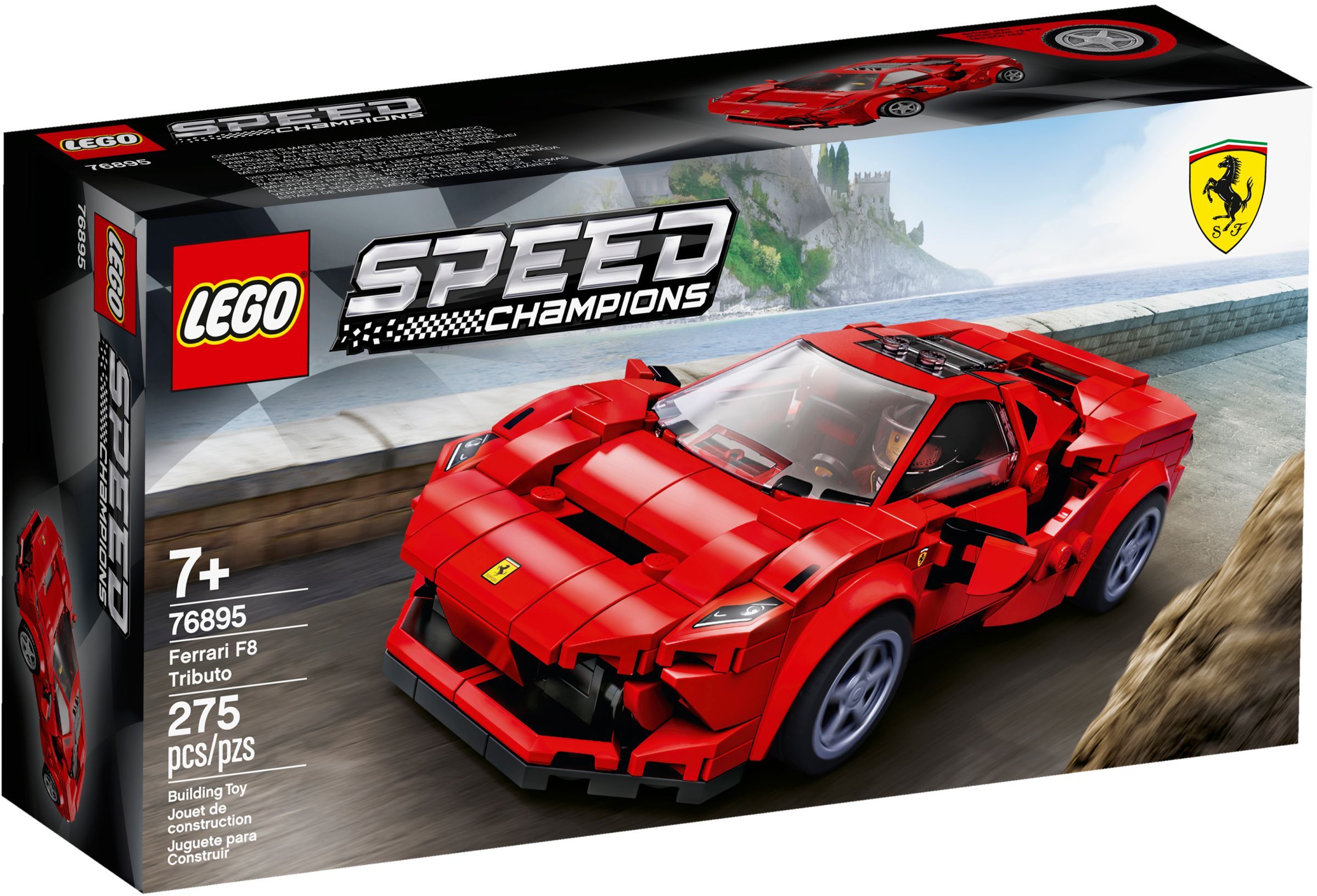 76895_alt1 Lego 76895 - Speed Champions: Ferrari F8 Tributo