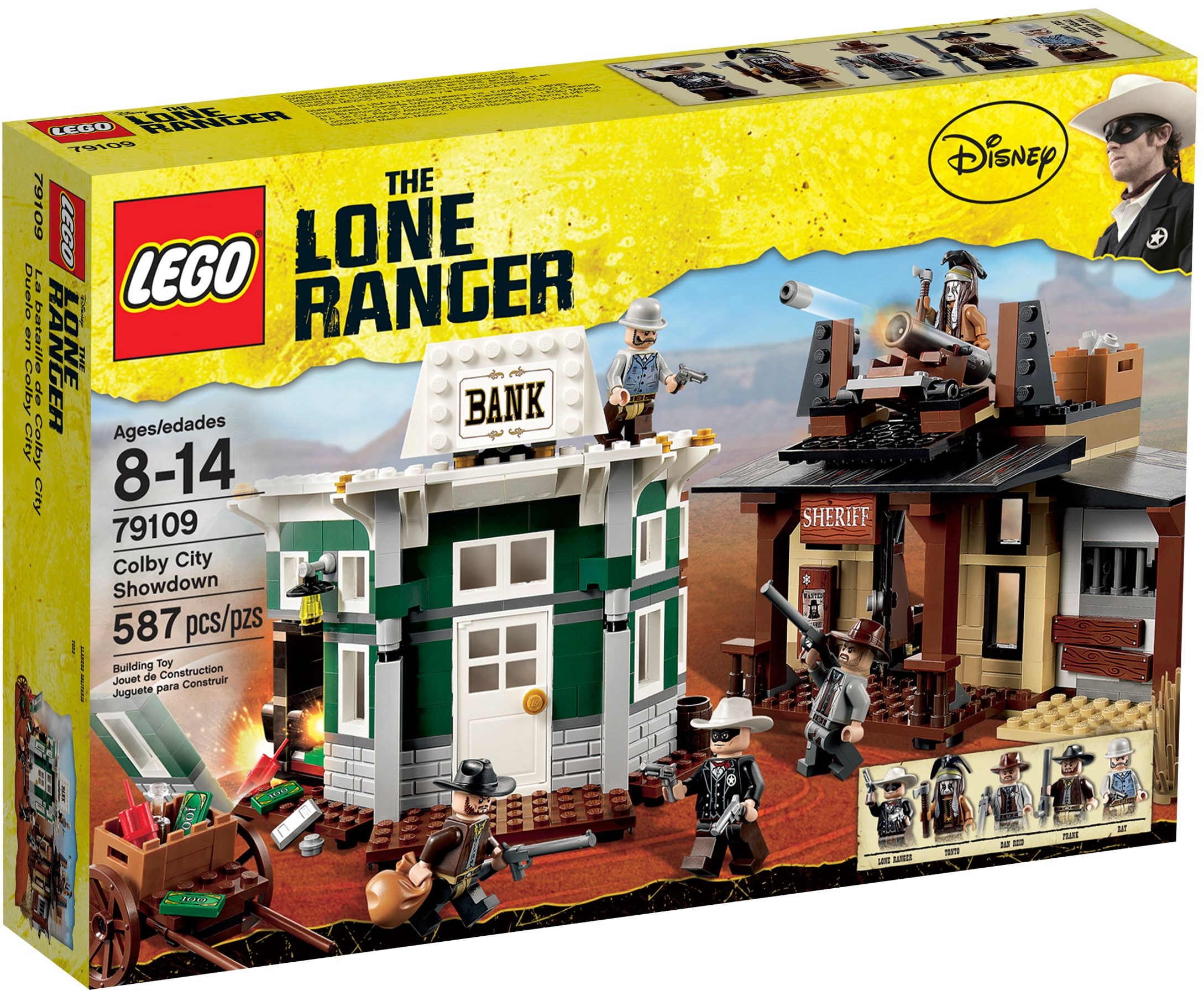 79109_alt1 Lego 79109 - Lone Ranger: Colby City Showdown