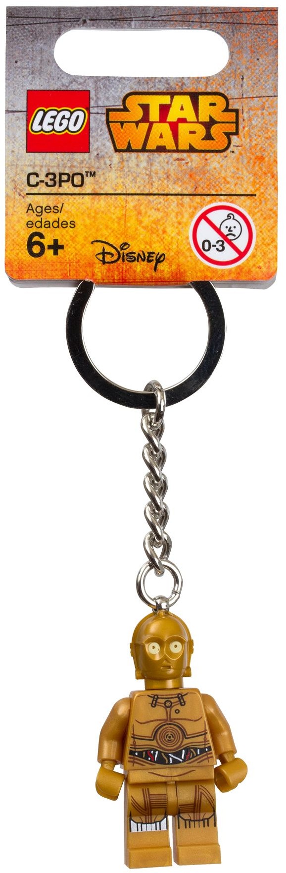 853471_alt1 Lego 853471 - Gear: C 3PO Key Chain