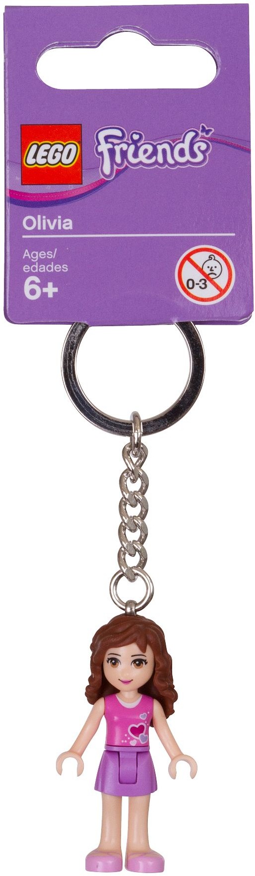 853551_alt1 Lego 853551 - Gear: Olivia Key Chain