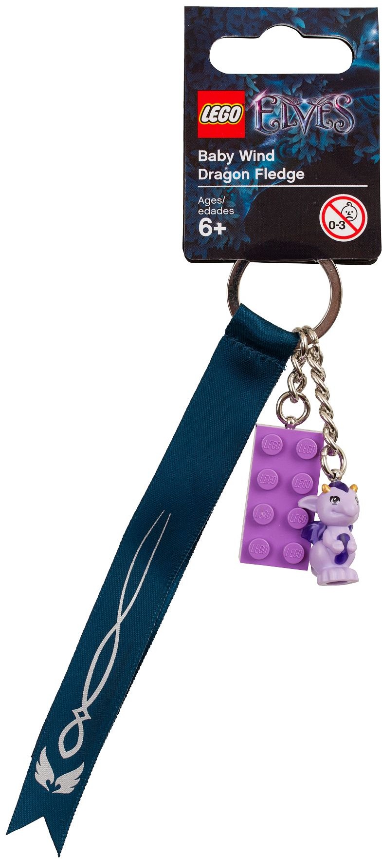 853563_alt1 853563 - Elves: Elves Fledge the Baby Dragon Bag Charm - Afbeelding 1