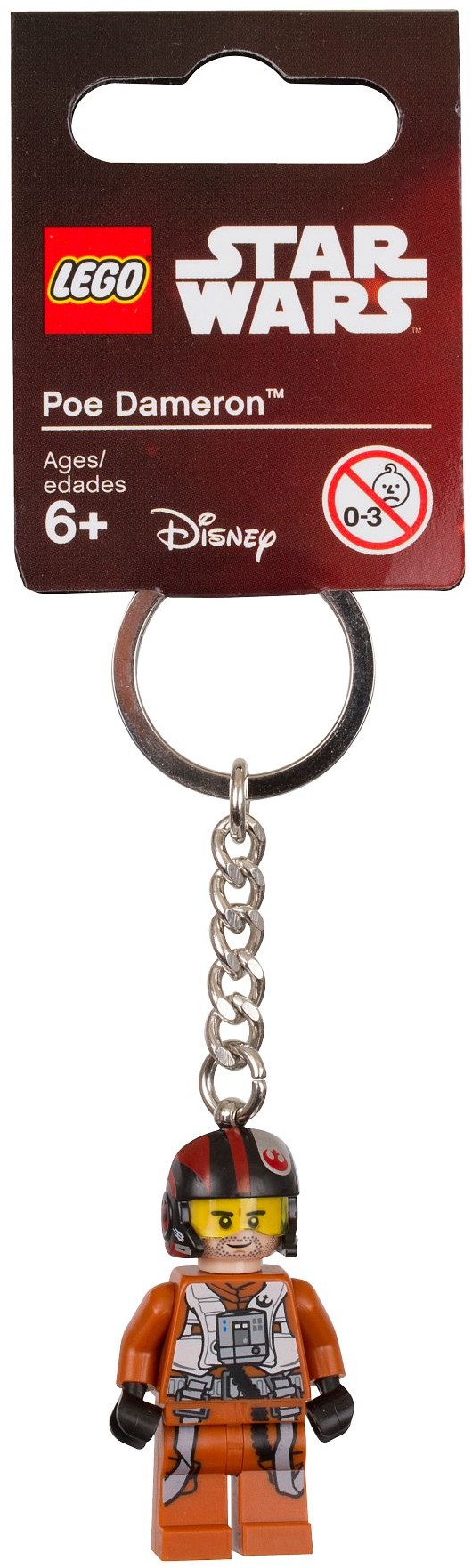 853605_alt1 Lego 853605 - Gear: Poe Dameron Key Chain