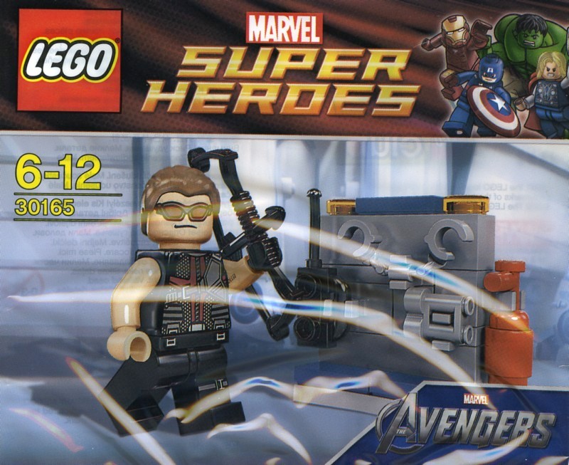 30165 30165 - Super Heroes: Hawkeye with equipment - Afbeelding 1