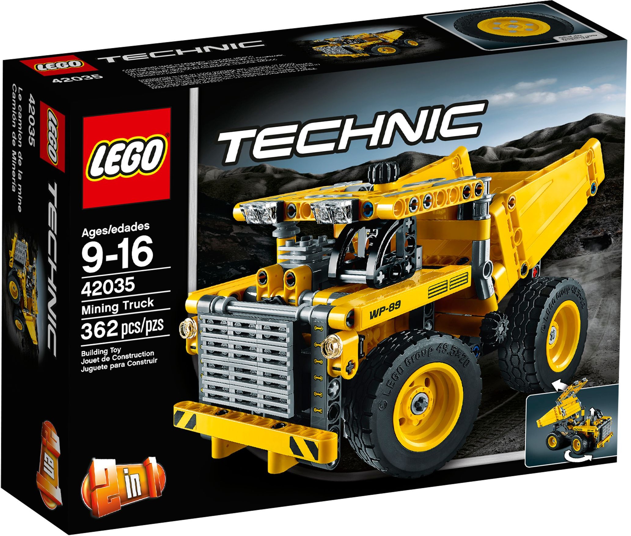42035_alt1 Lego 42035 - Technic: Mining Truck