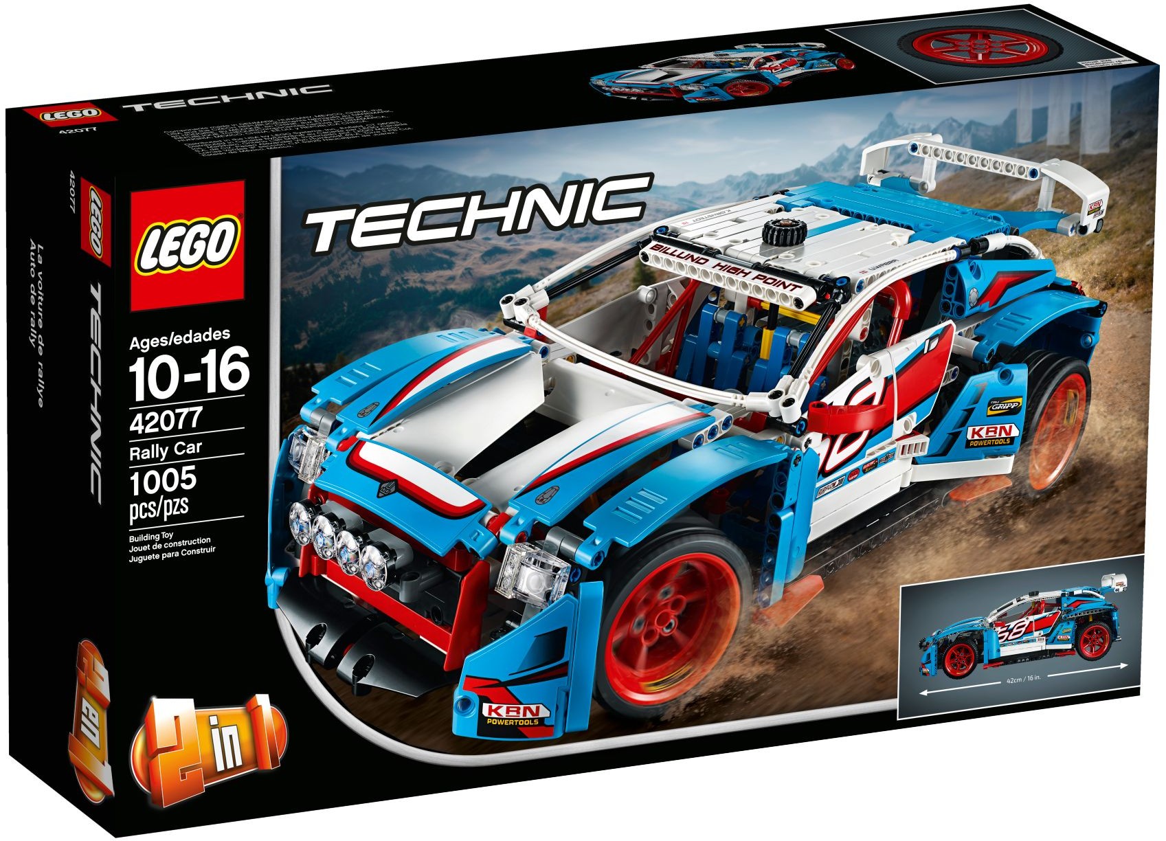 42077_alt1 Lego 42077 - Technic: Rally Car