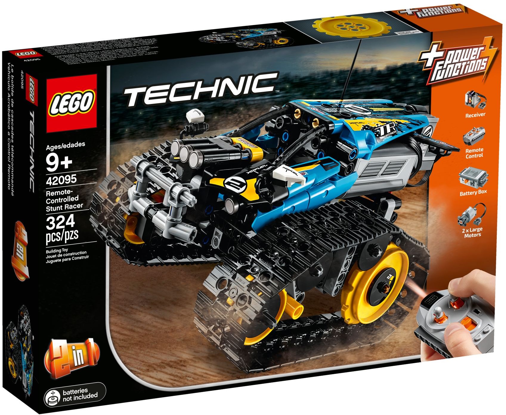 42095_alt1 Lego 42095 - Technic: Remote-Controlled Stunt Racer