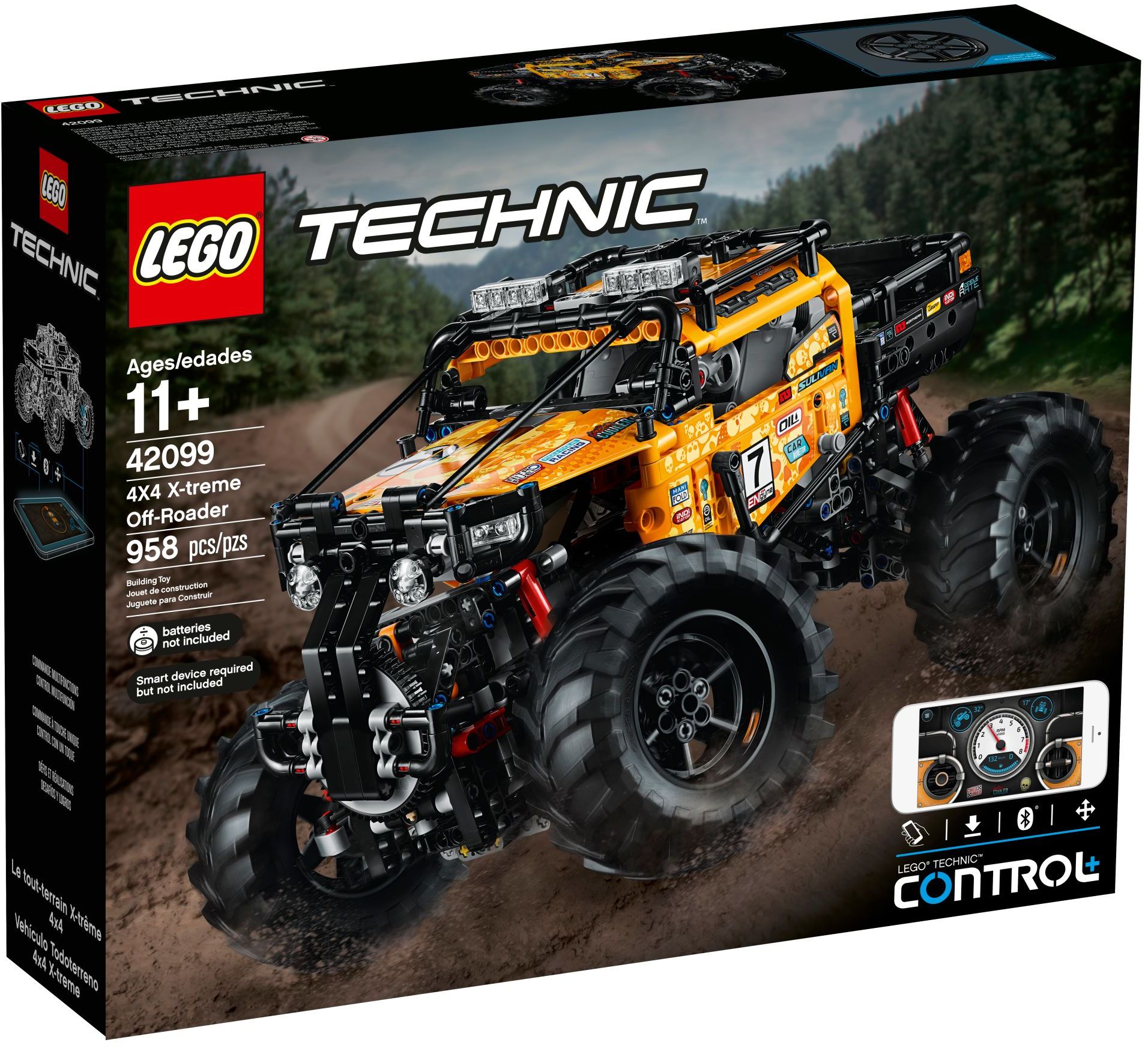 42099_alt1 Lego 42099 - Technic: 4x4 X-Treme Off-Roader